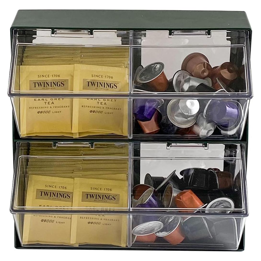 Organizador de Cápsulas de Café NINEWEEN Grande Verde