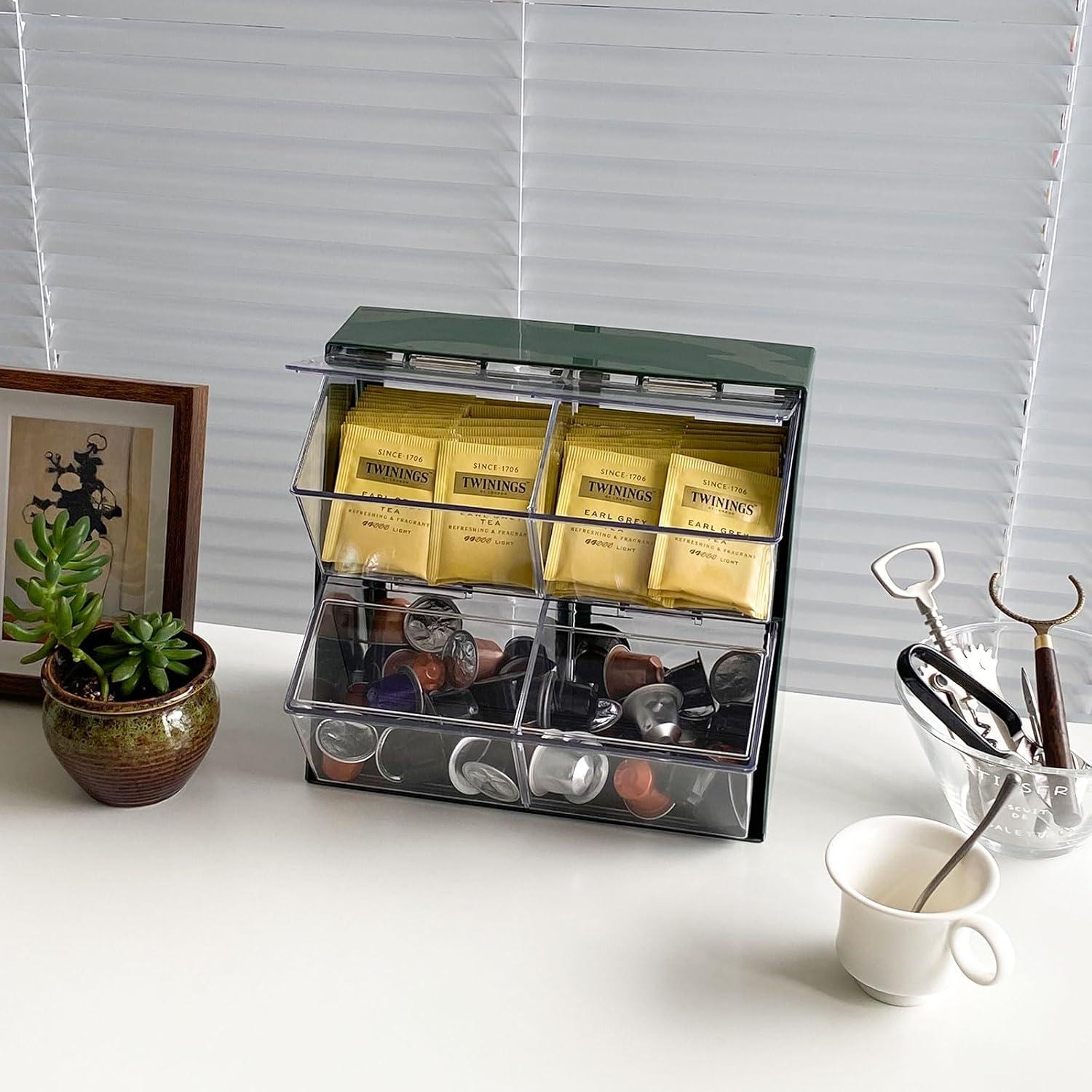 Organizador de Cápsulas de Café NINEWEEN Grande Verde