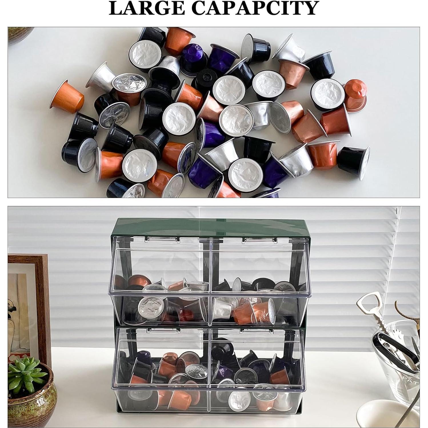 Organizador de Cápsulas de Café NINEWEEN Grande Verde