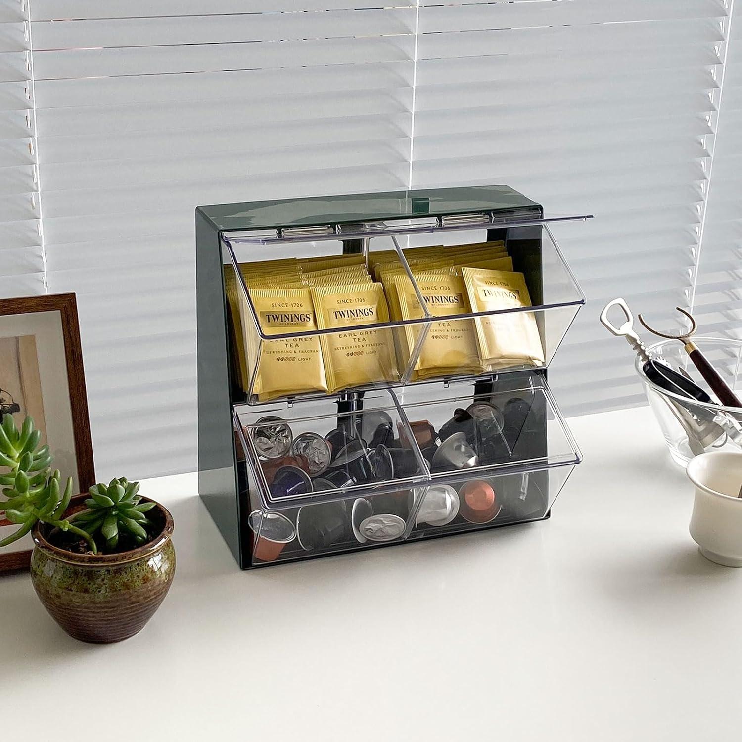 Organizador de Cápsulas de Café NINEWEEN Grande Verde