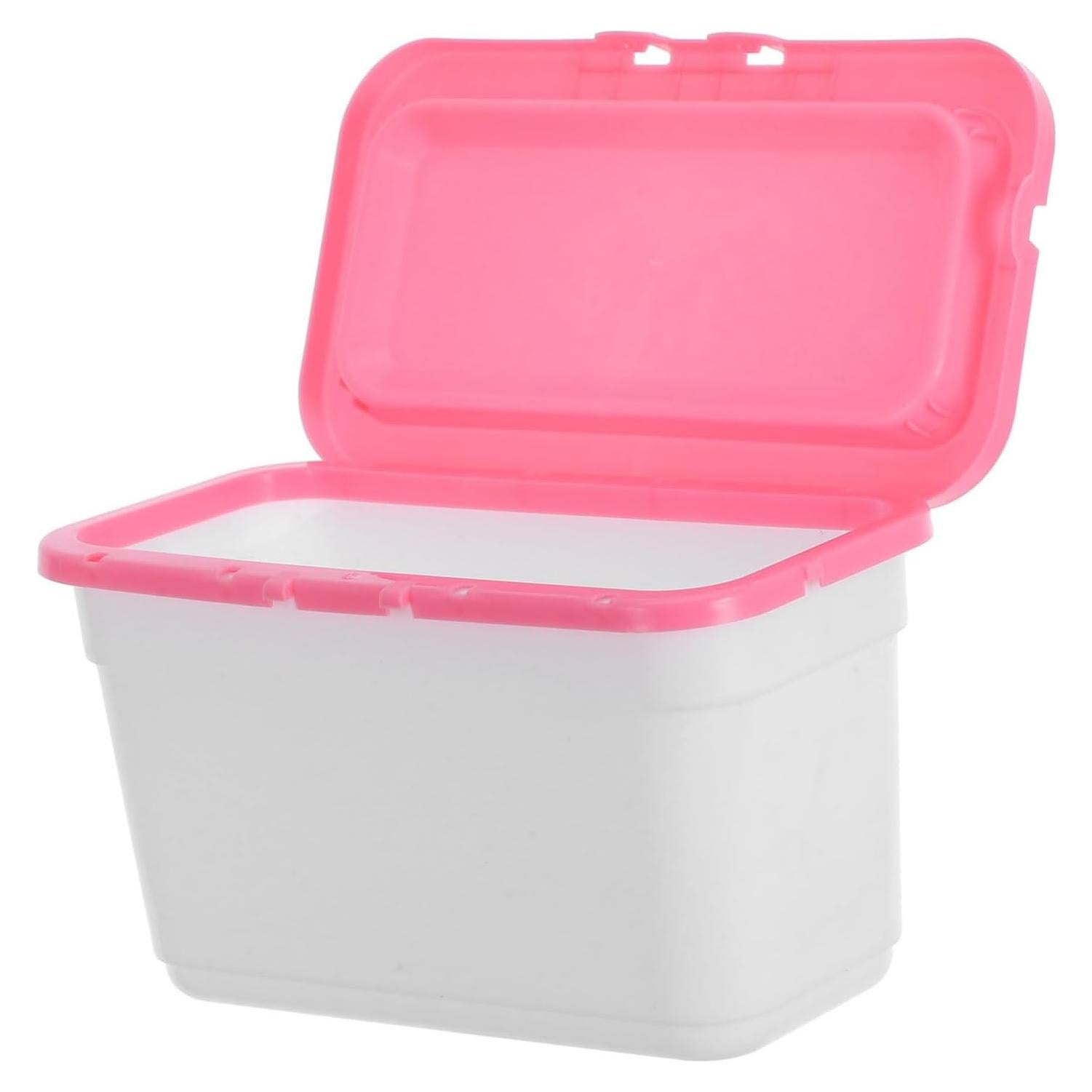 Contenedor de Almacenamiento Mikinona para Cápsulas de Lavandería Rosa