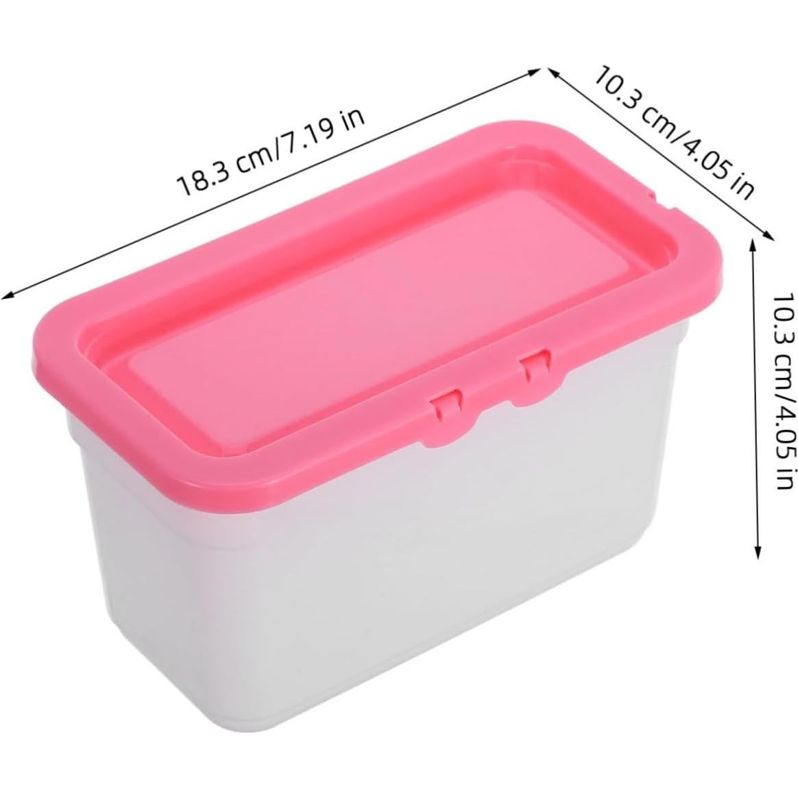 Contenedor de Almacenamiento Mikinona para Cápsulas de Lavandería Rosa