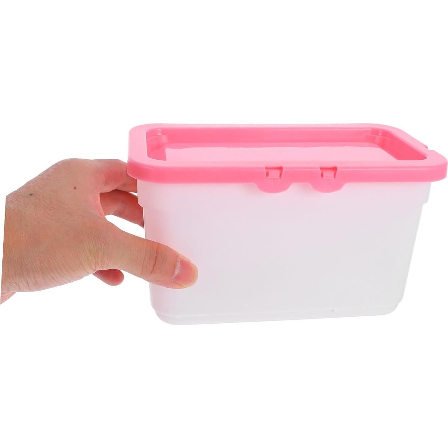 Contenedor de Almacenamiento Mikinona para Cápsulas de Lavandería Rosa