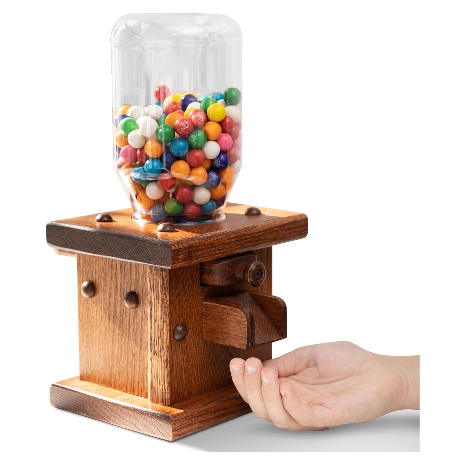 Dispensador de Dulces de Madera Peaceful Classics 2L - Hecho a Mano