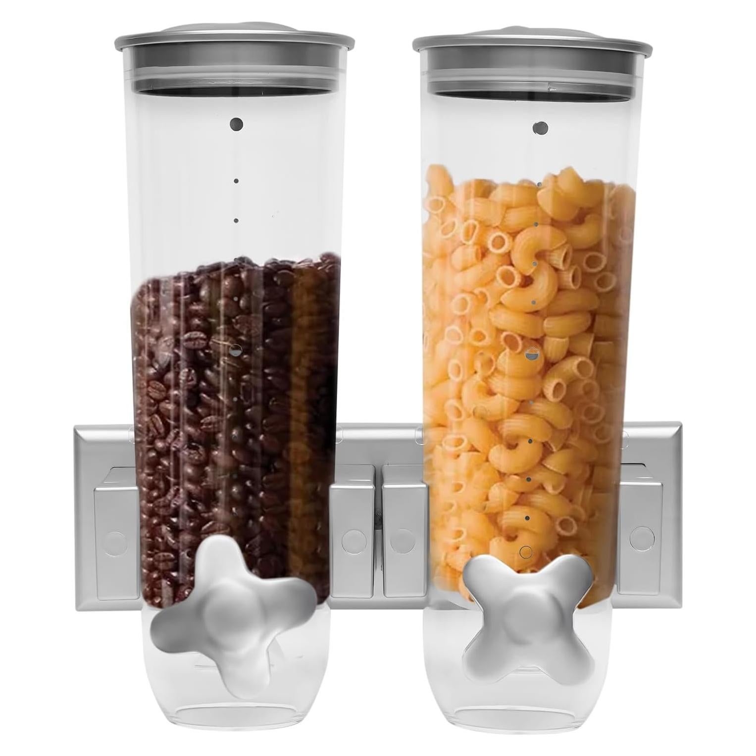 Dispensador de Cereal Doble WXLTSGM 3L Montado en Pared