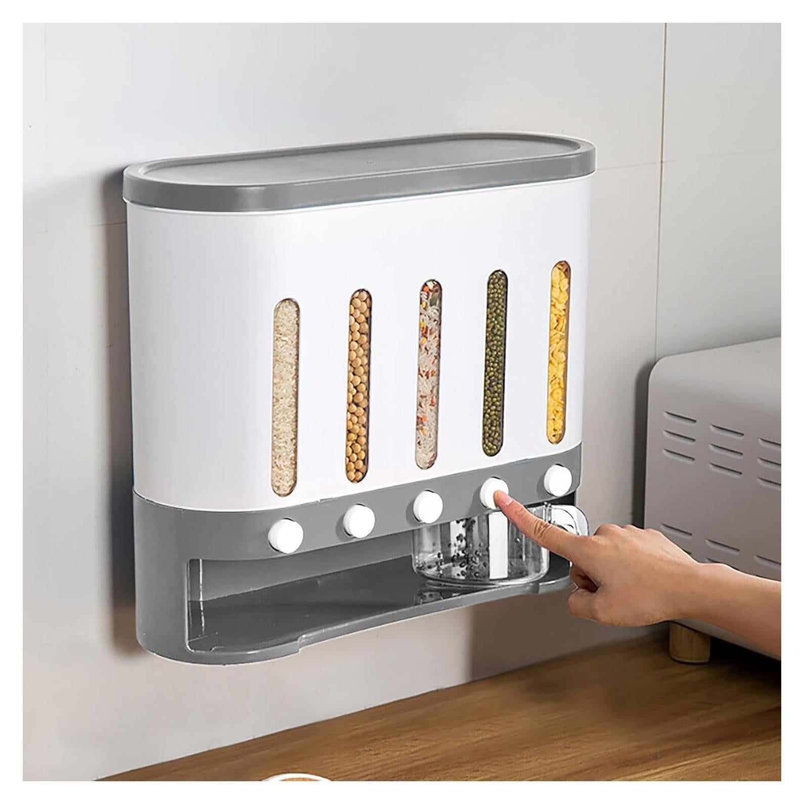 Dispensador de Alimentos Secos Namiose 5 Compartimentos 9Kg