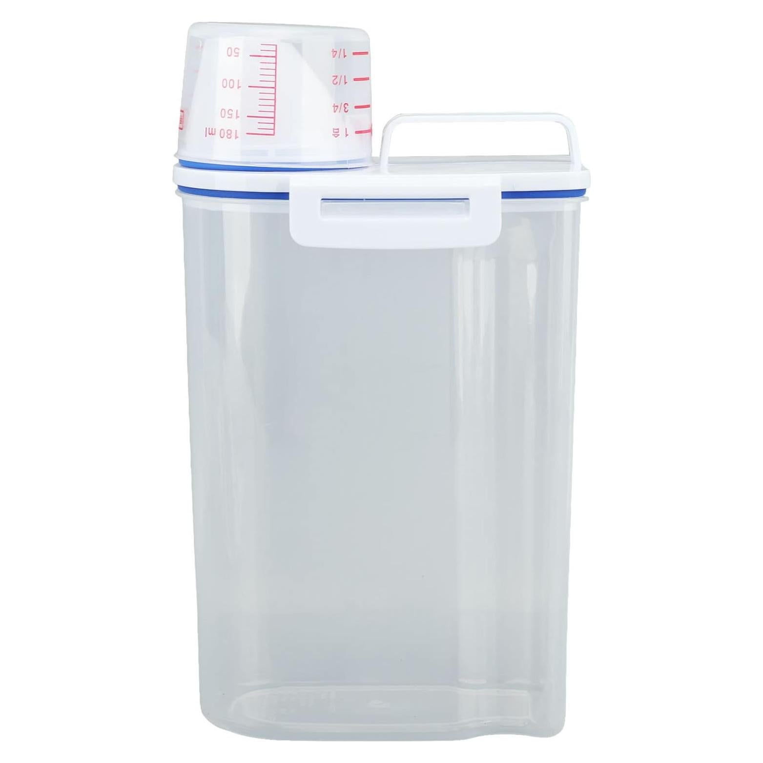 Contenedor Hermético Fabater 2 kg para Alimentos Secos Blanco