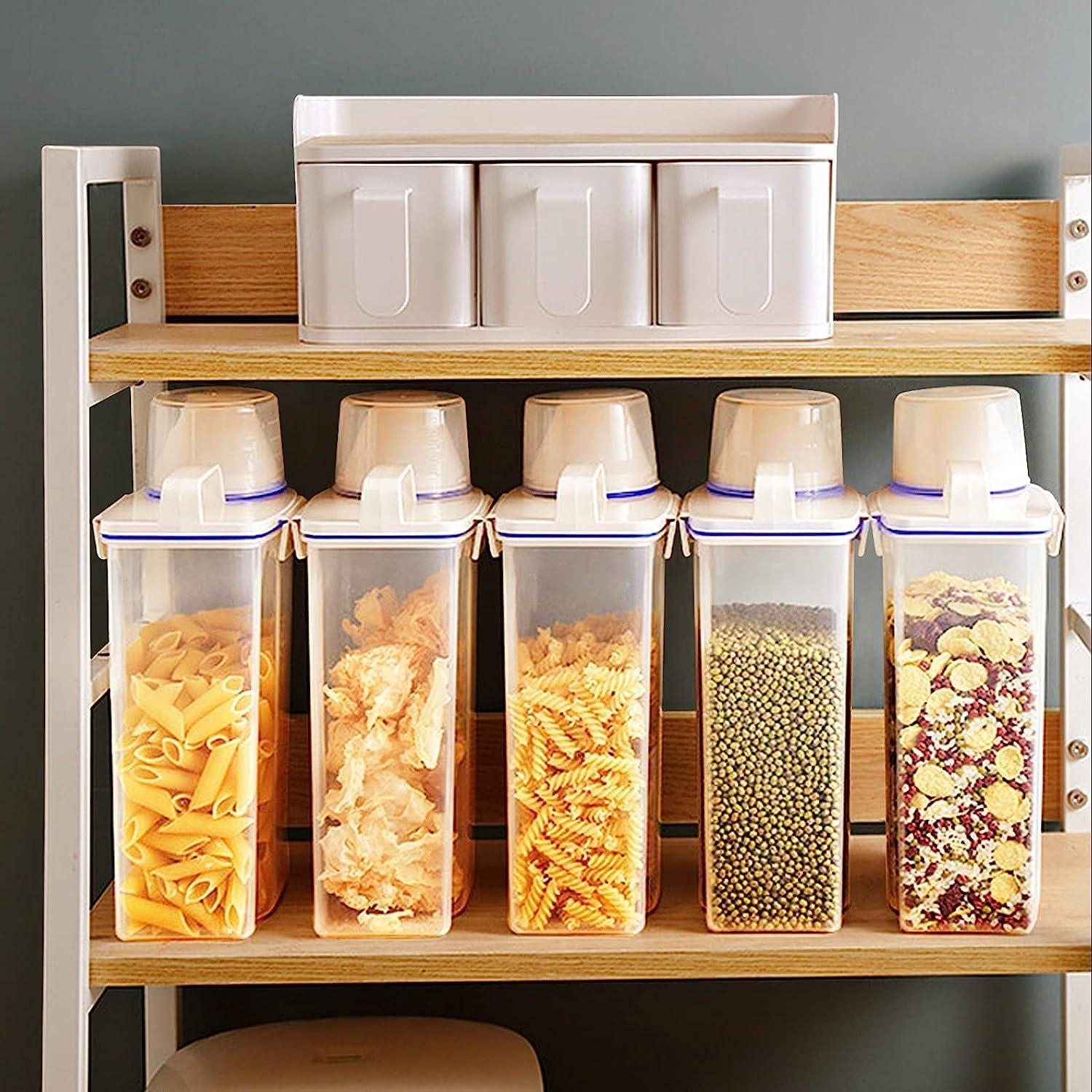 Contenedor Hermético Fabater 2 kg para Alimentos Secos Blanco