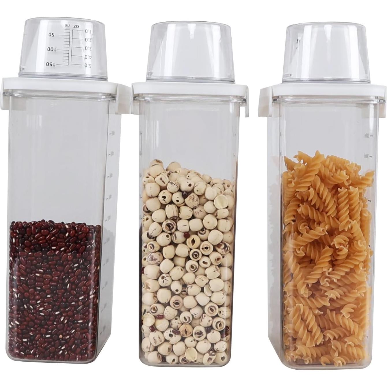 Contenedores de Almacenamiento de Alimentos Waikhomes 3 Piezas 2.21L