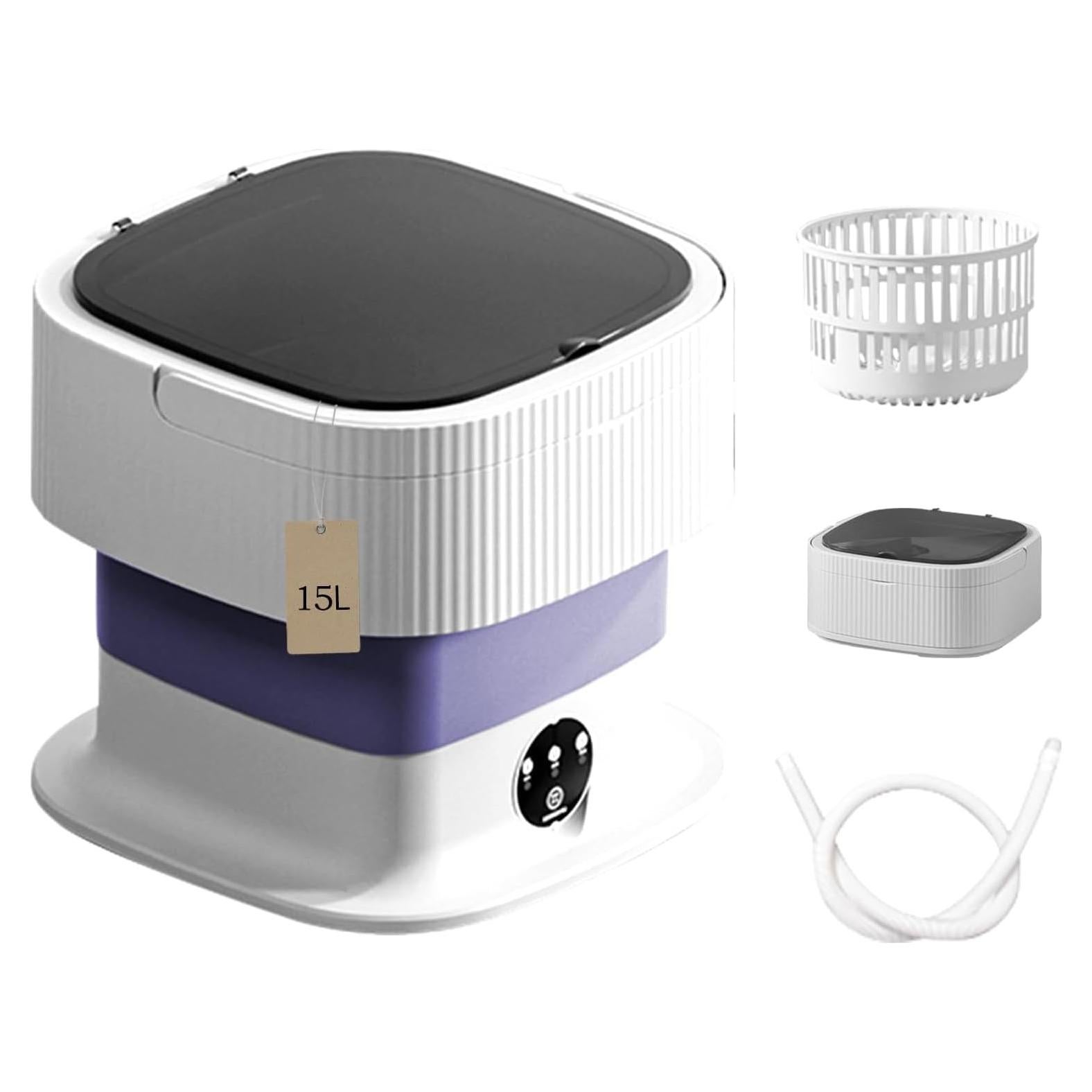 Lavadora y Secadora Mini Portátil Glimmergaze 16L Plegable