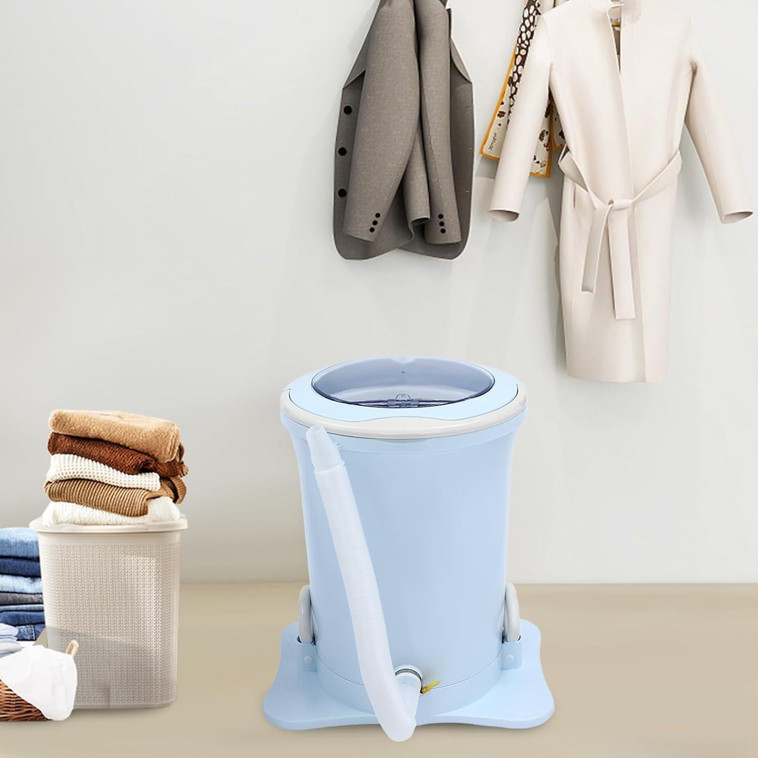 Deshidratador Manual de Ropa Omosiroi 12L Azul Portátil