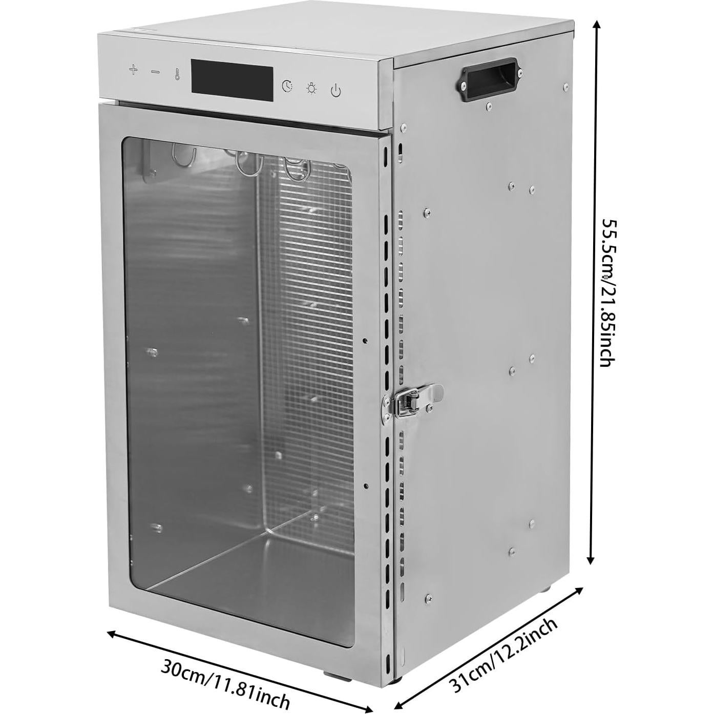 Deshidratador de Alimentos BUKGOCUMN 800W Acero Inoxidable 27L