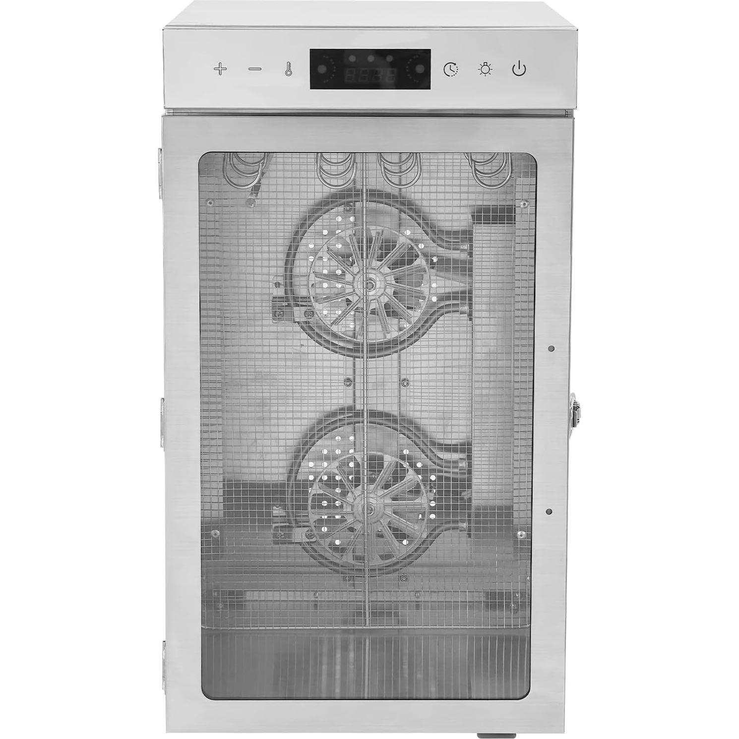 Deshidratador de Alimentos BUKGOCUMN 800W Acero Inoxidable 27L