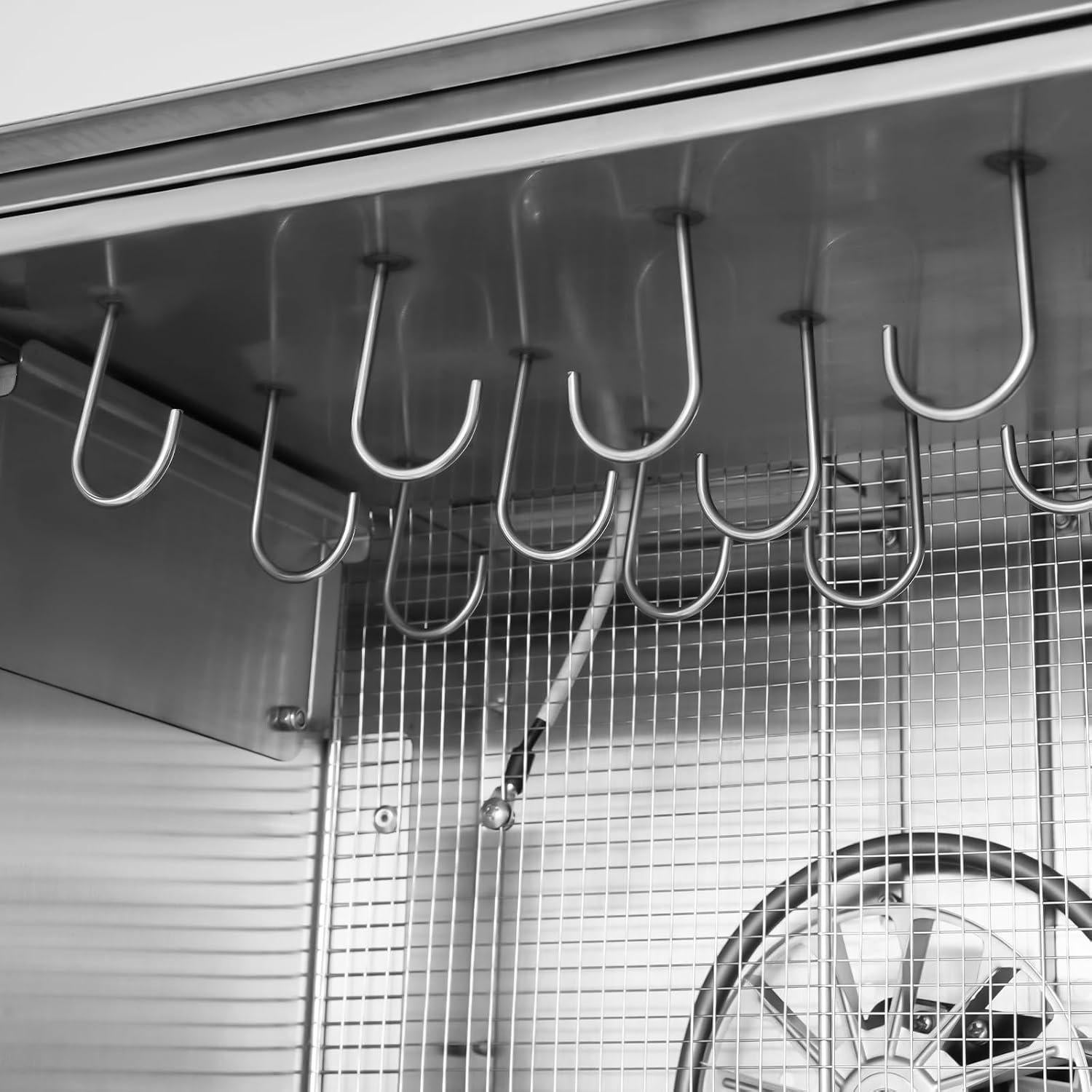 Deshidratador de Alimentos BUKGOCUMN 800W Acero Inoxidable 27L