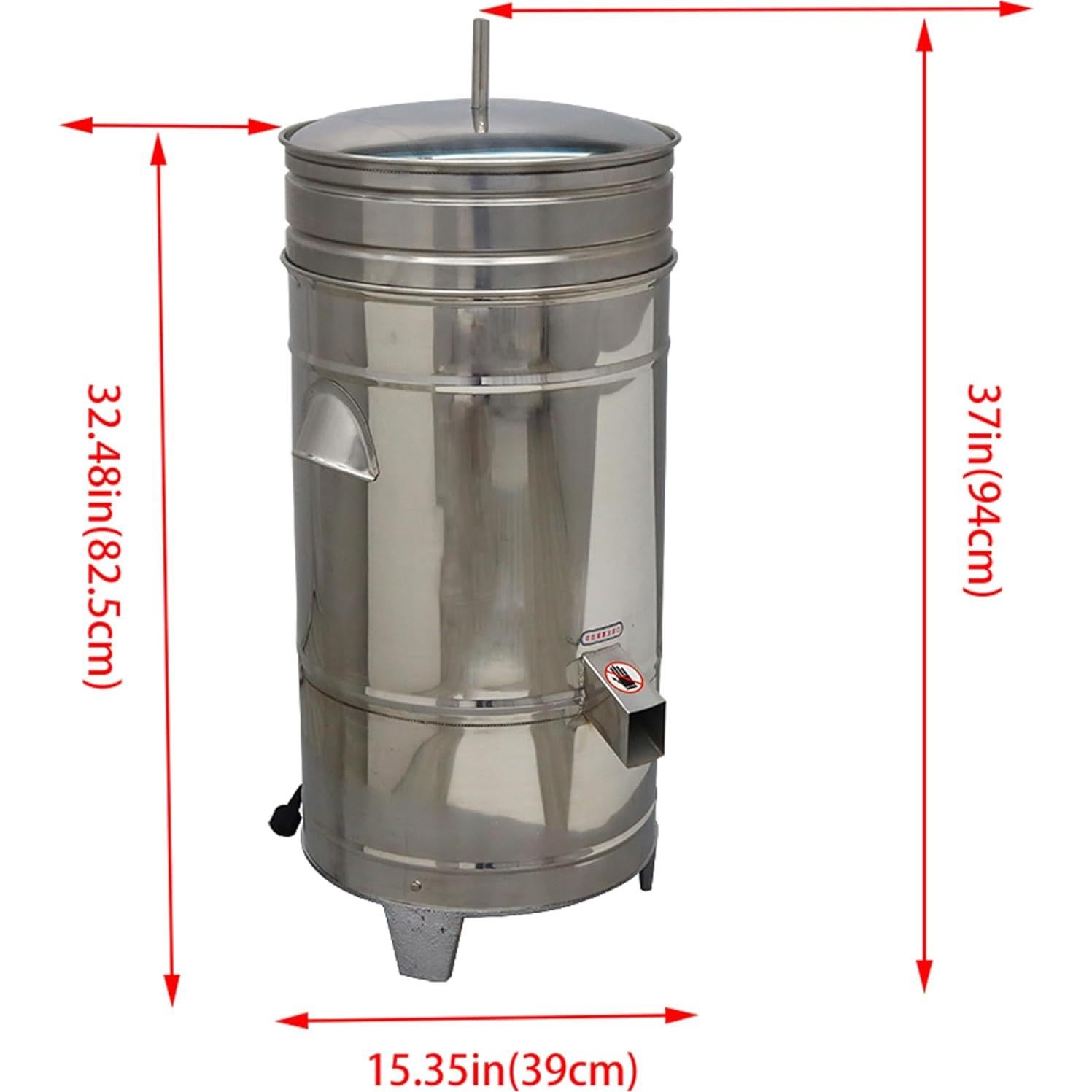 Deshidratador de Frutas y Verduras TECHTONGDA 220V Acero Inoxidable