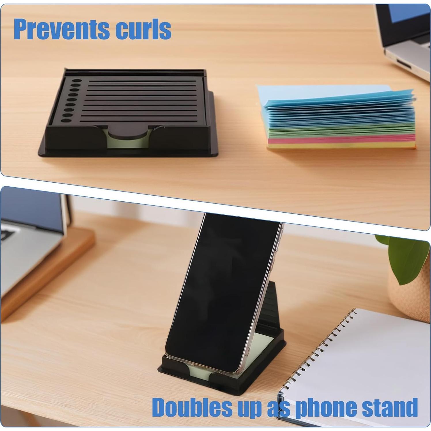 Plantilla y Soporte para Notas Adhesivas Xorim con 5 Plantillas