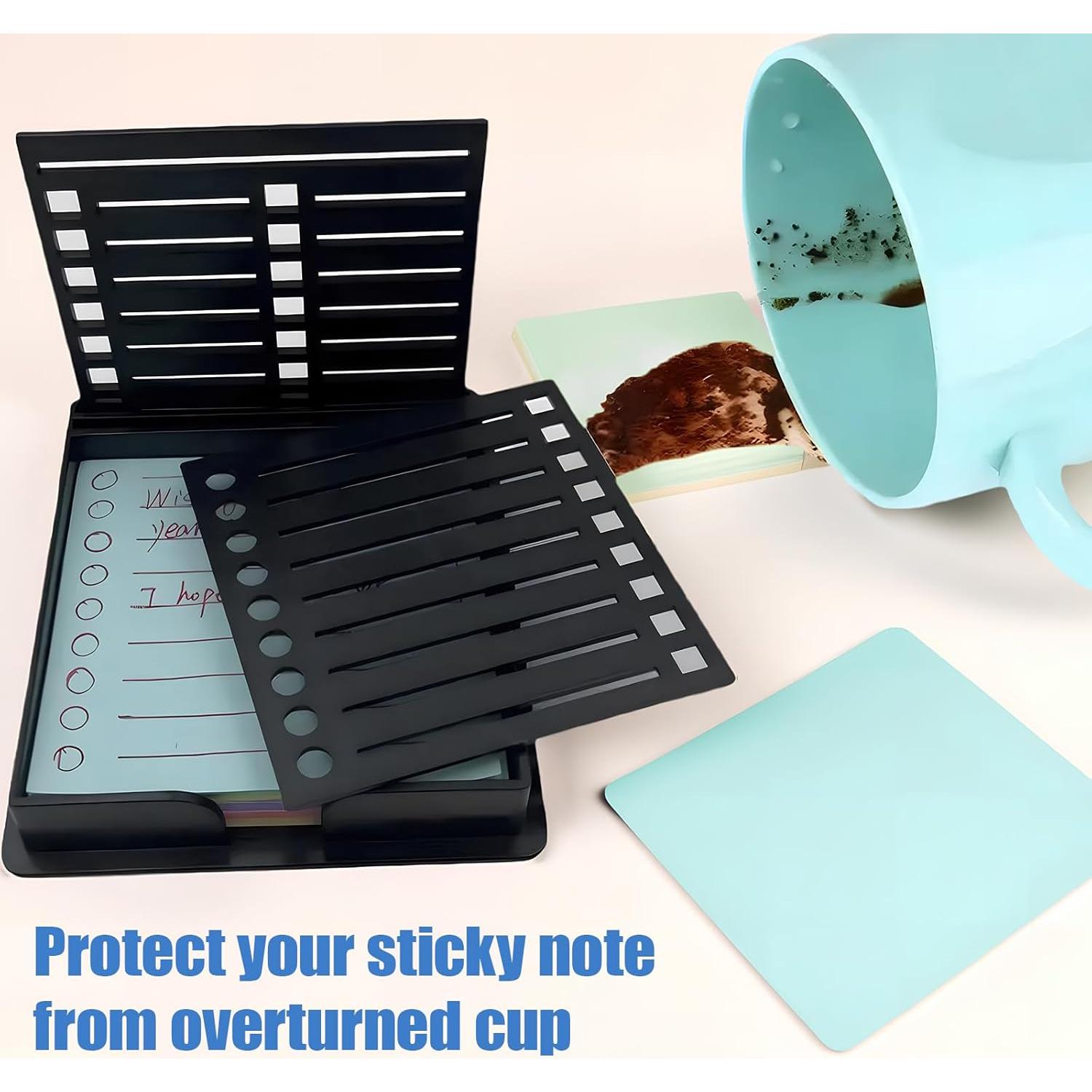 Plantilla y Soporte para Notas Adhesivas Xorim con 5 Plantillas