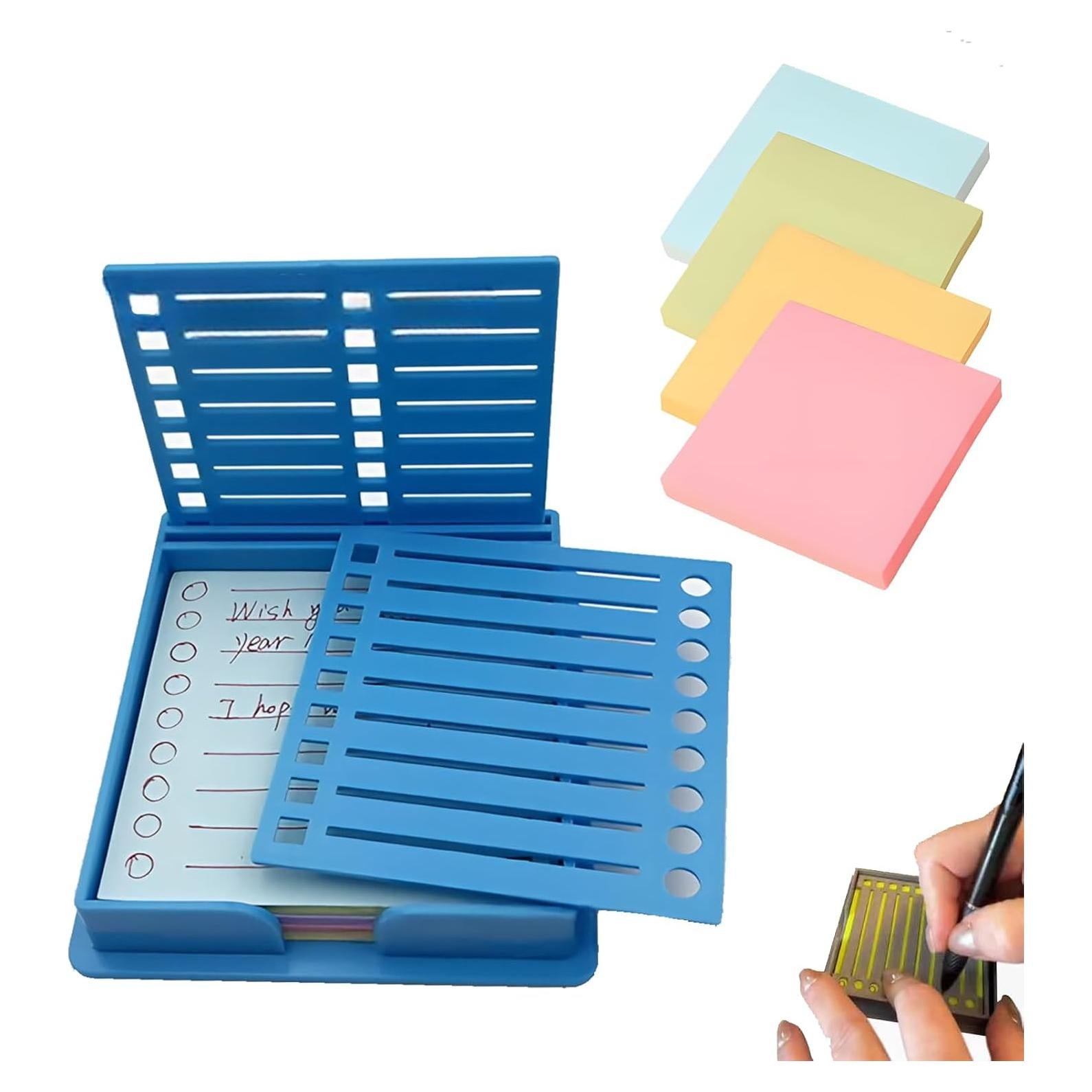 Plantilla de Nota Adhesiva Dukaka 7.49x7.49 cm Azul