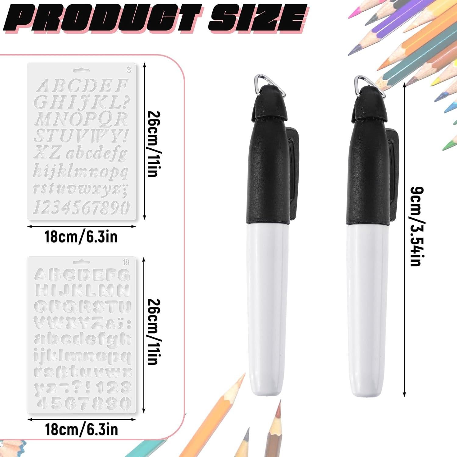 Organizador de Lápices Kisston 6 Pcs Madera DIY Regalo Maestro