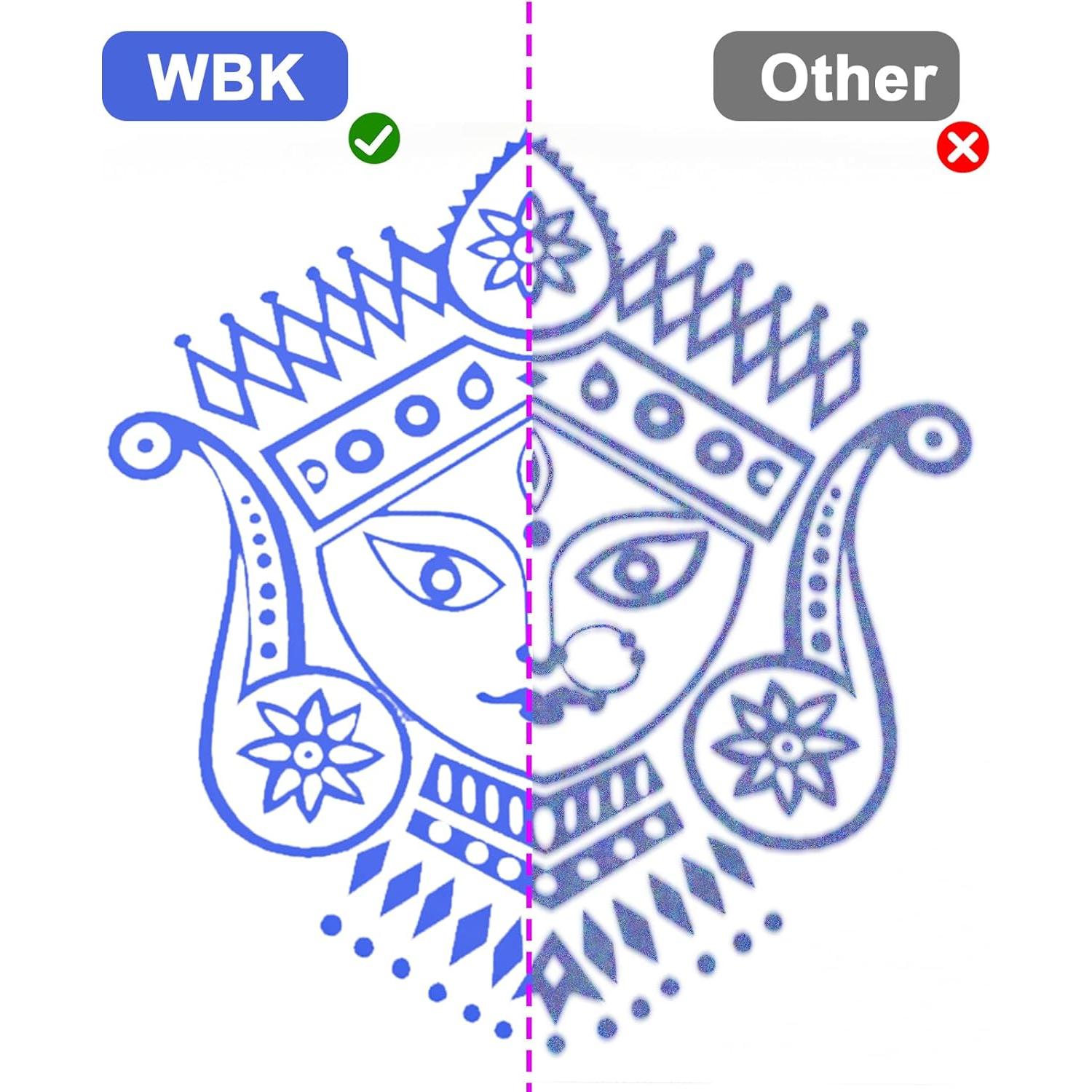 Impresora de Plantillas de Tatuaje WBK Portátil Inalámbrica 0.5kg