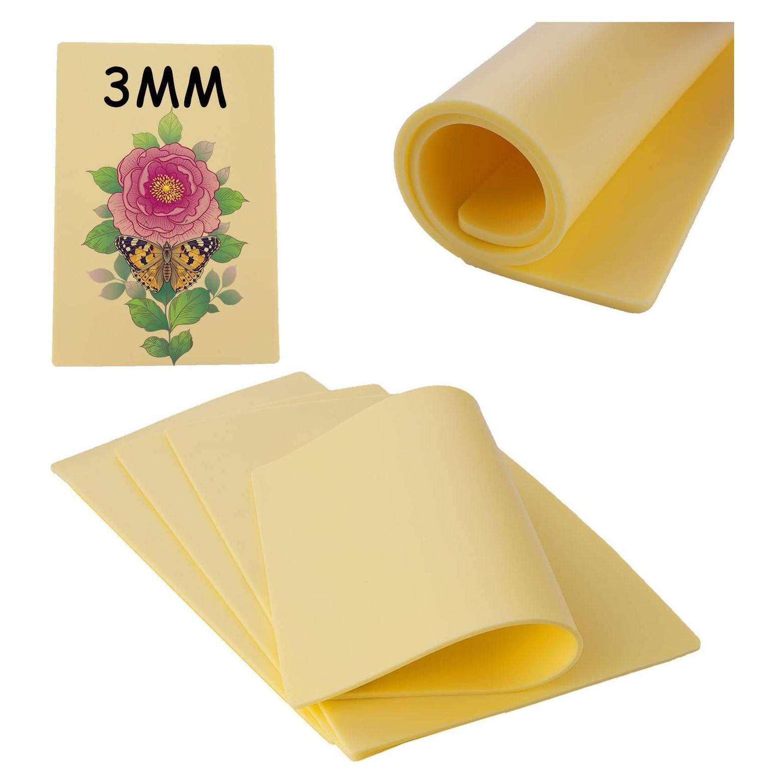 Piel de práctica para tatuajes A008 3mm 3 Pcs 30.48x20.32 cm