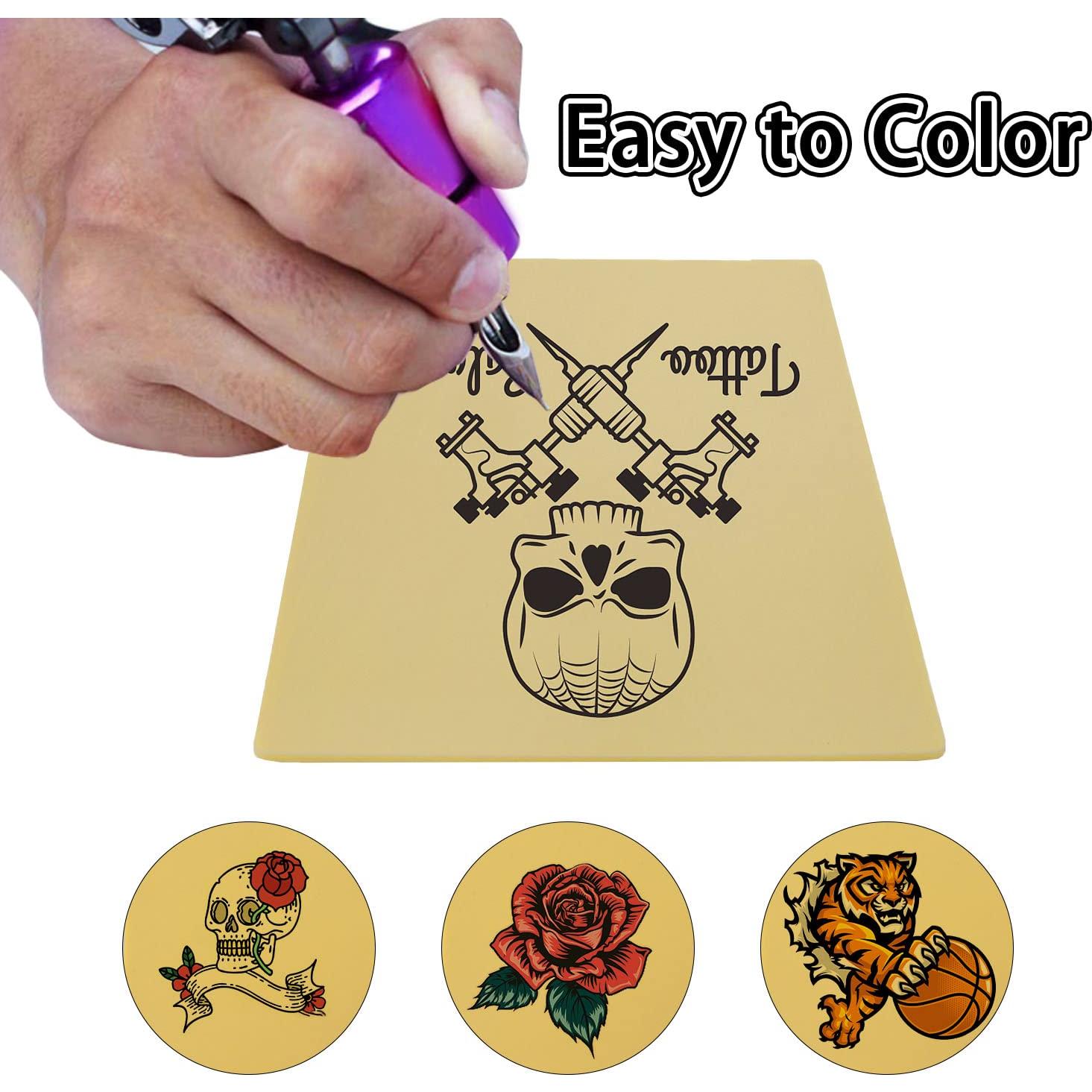 Piel de práctica para tatuajes A008 3mm 3 Pcs 30.48x20.32 cm