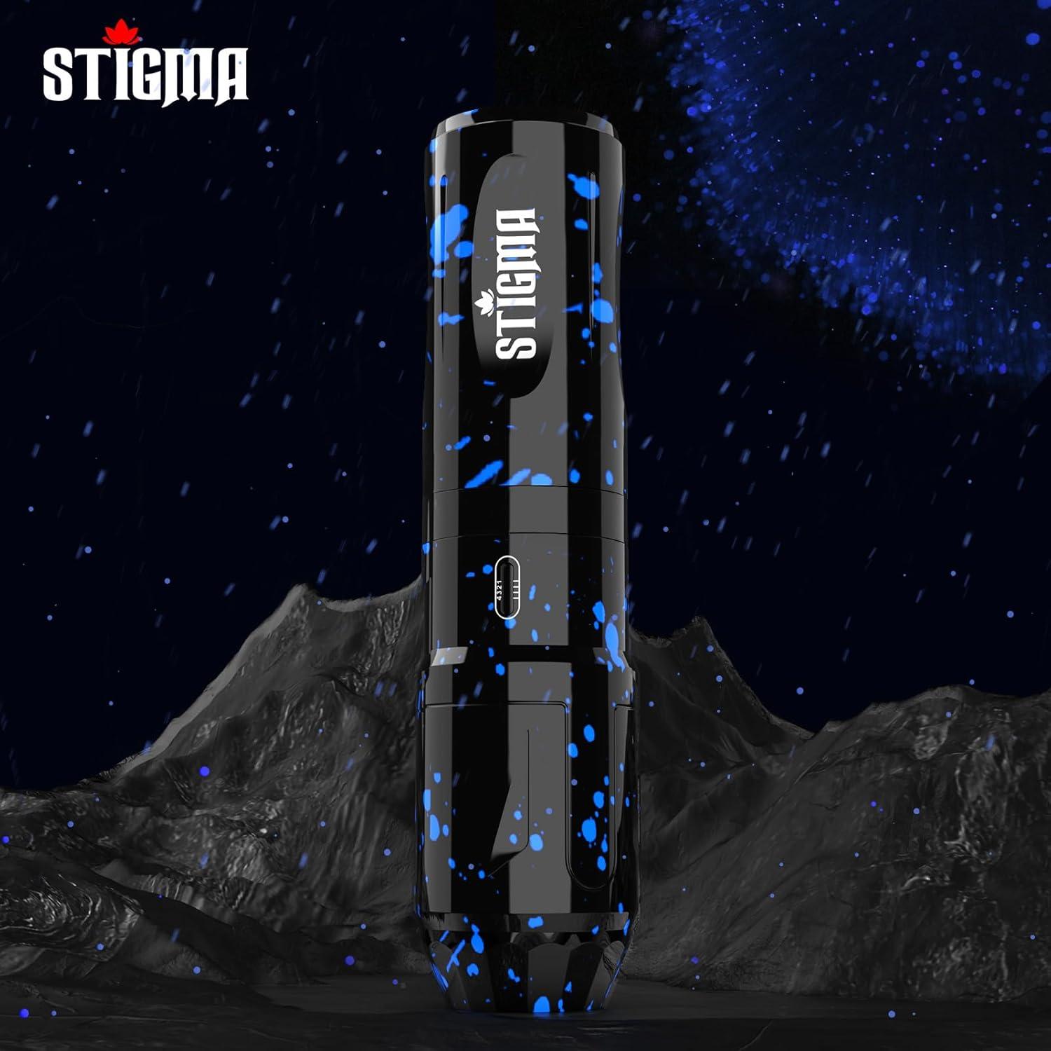 Kit de Tatuaje Inalámbrico STIGMA con Pluma y 20 Agujas