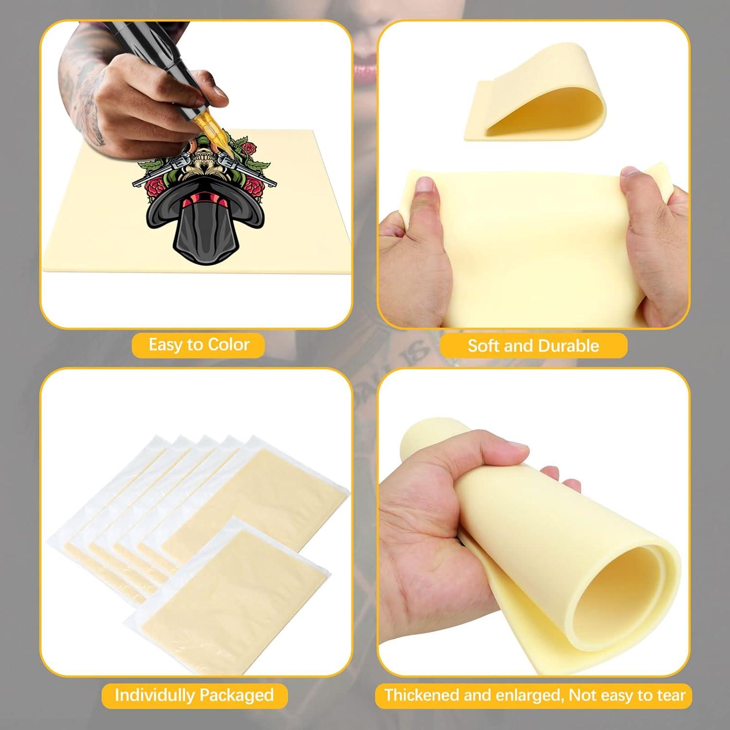 Kit de Práctica de Tatuaje TRIRITE 6 Piezas 30x21 cm