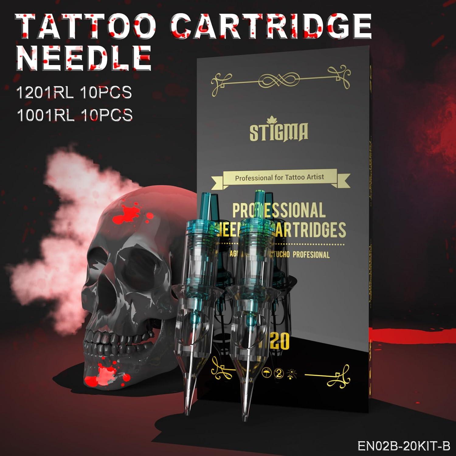 Kit de Tatuaje Inalámbrico STIGMA 2025 con Batería 1400 mAh
