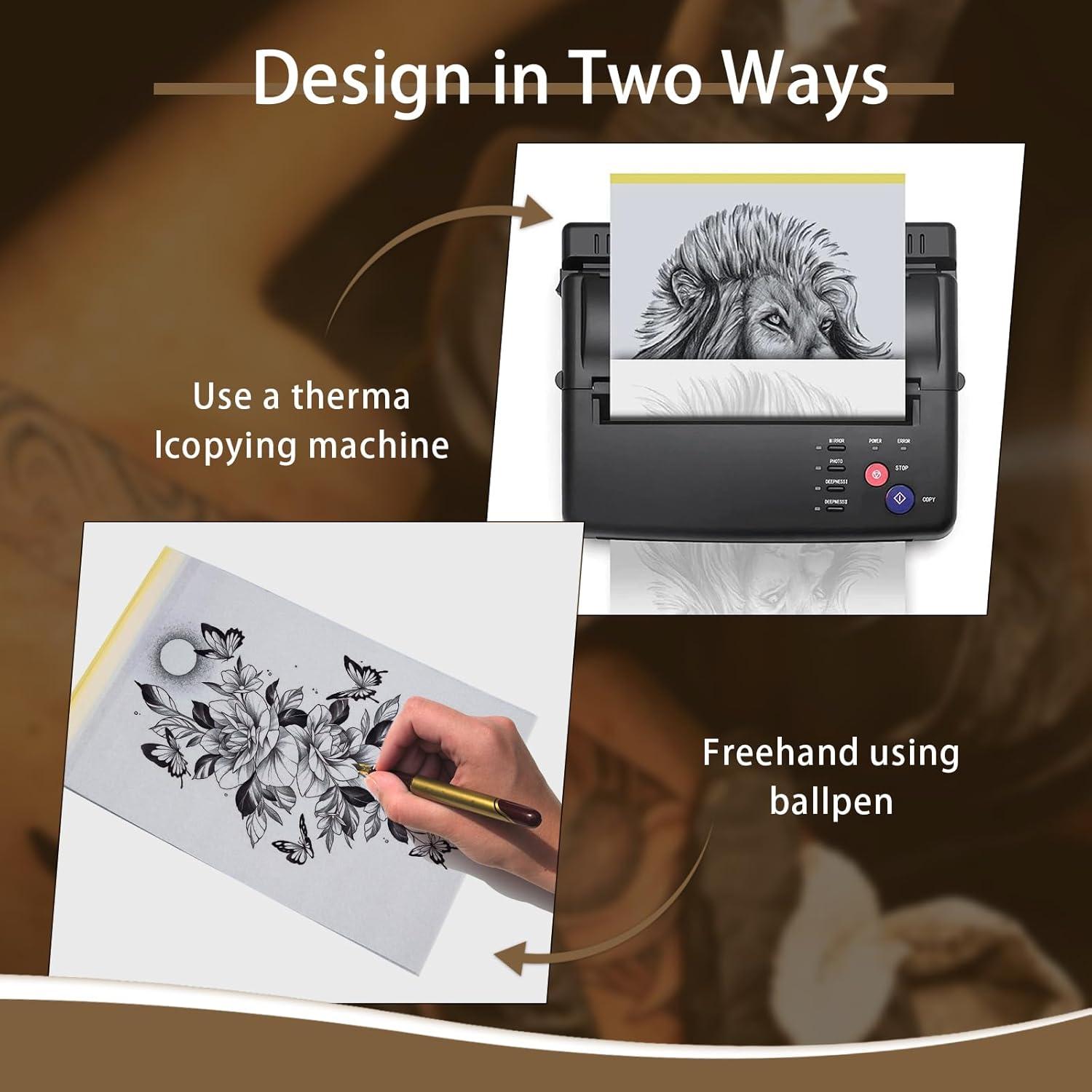 Kit de Práctica de Tatuaje Nsidd 26 Piezas 3MM Piel y Papel