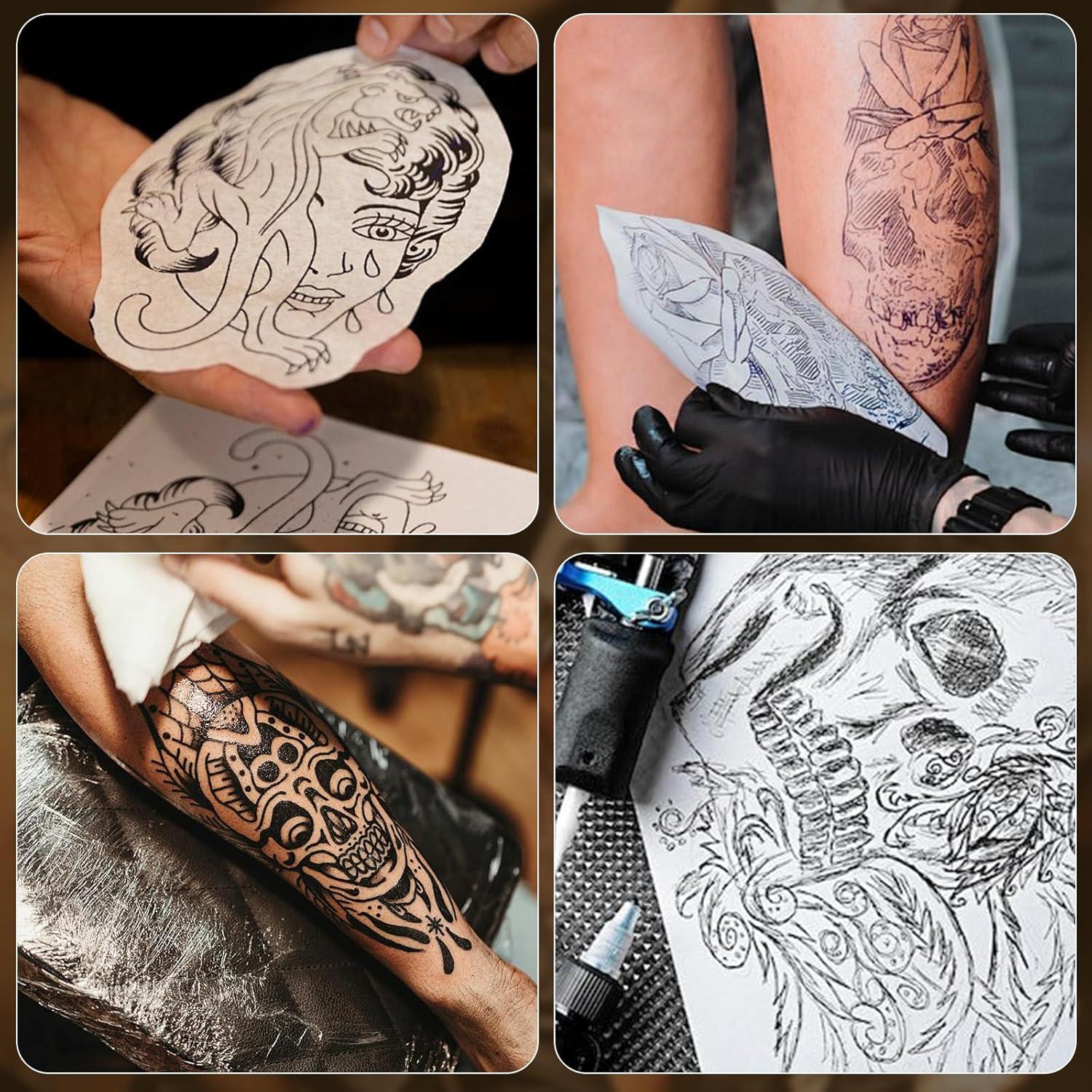 Kit de Práctica de Tatuaje Nsidd 26 Piezas 3MM Piel y Papel