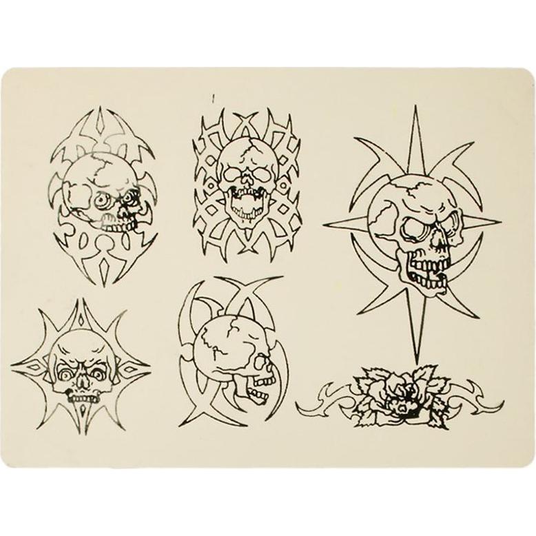 5 Piezas Piel de Práctica para Tatuajes Rosenice 20x15cm