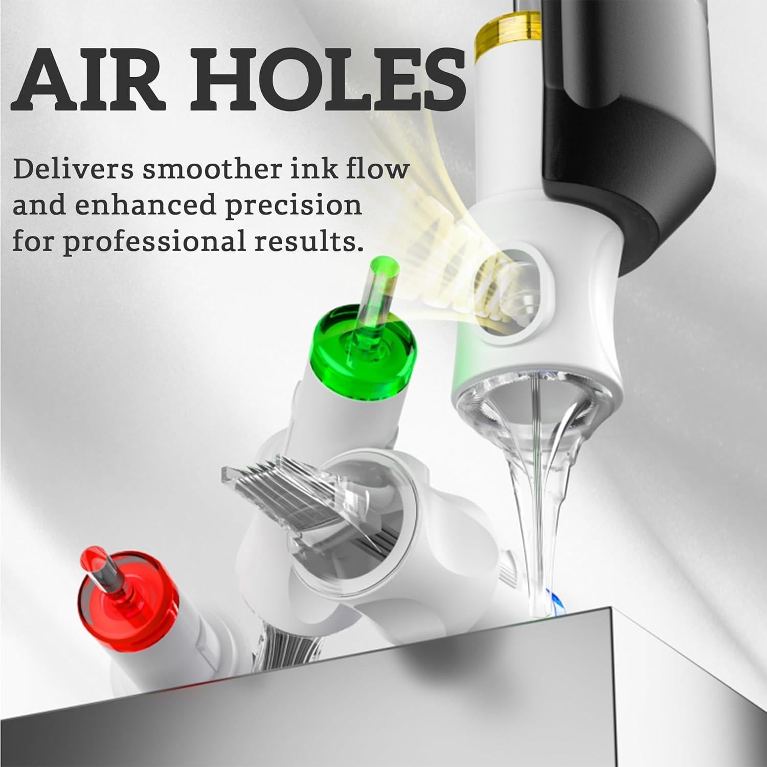 Agujas de Tatuaje Desechables Poseidon - Paquete de 50 Variedades