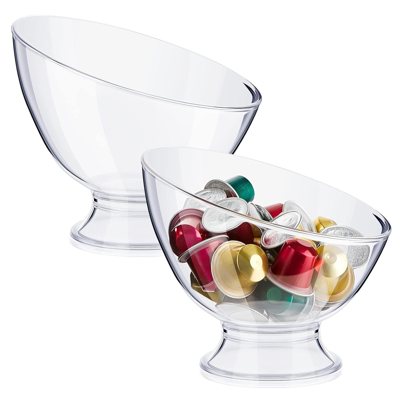 Organizador de Cápsulas de Café Zubebe 2 Pcs Transparente 18 cm