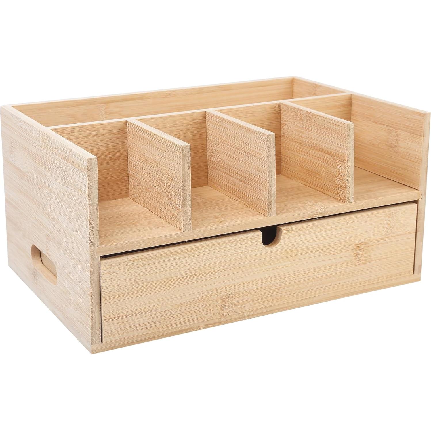 Organizador de Cajones de Bambú XZYDAQ para Cápsulas de Café