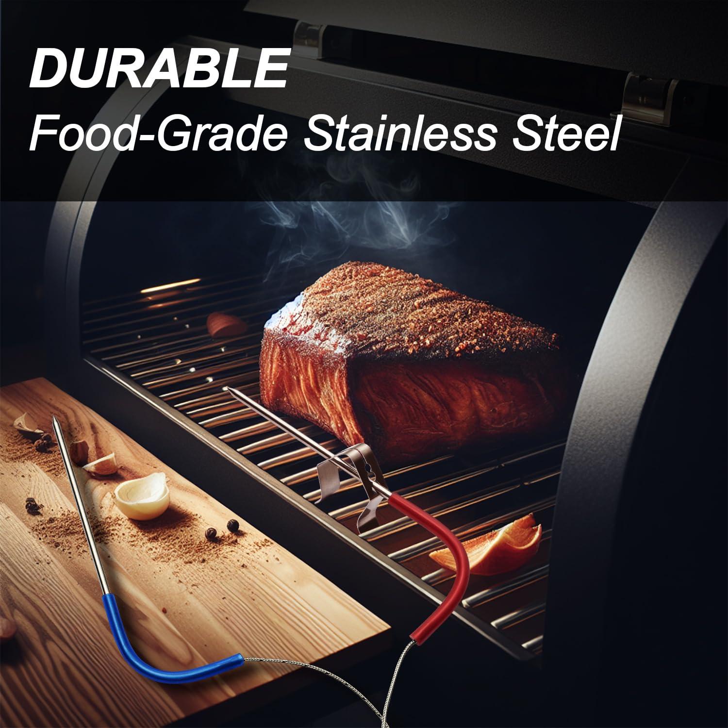 Paquete de 2 Sondas de Carne Traeger - Acero Inoxidable