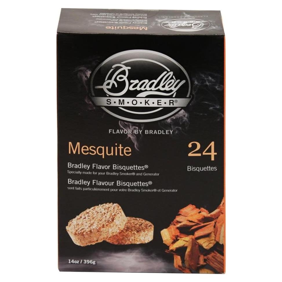 Bisquetas de Madera para Ahumar Bradley Smoker Mesquite 24Pk