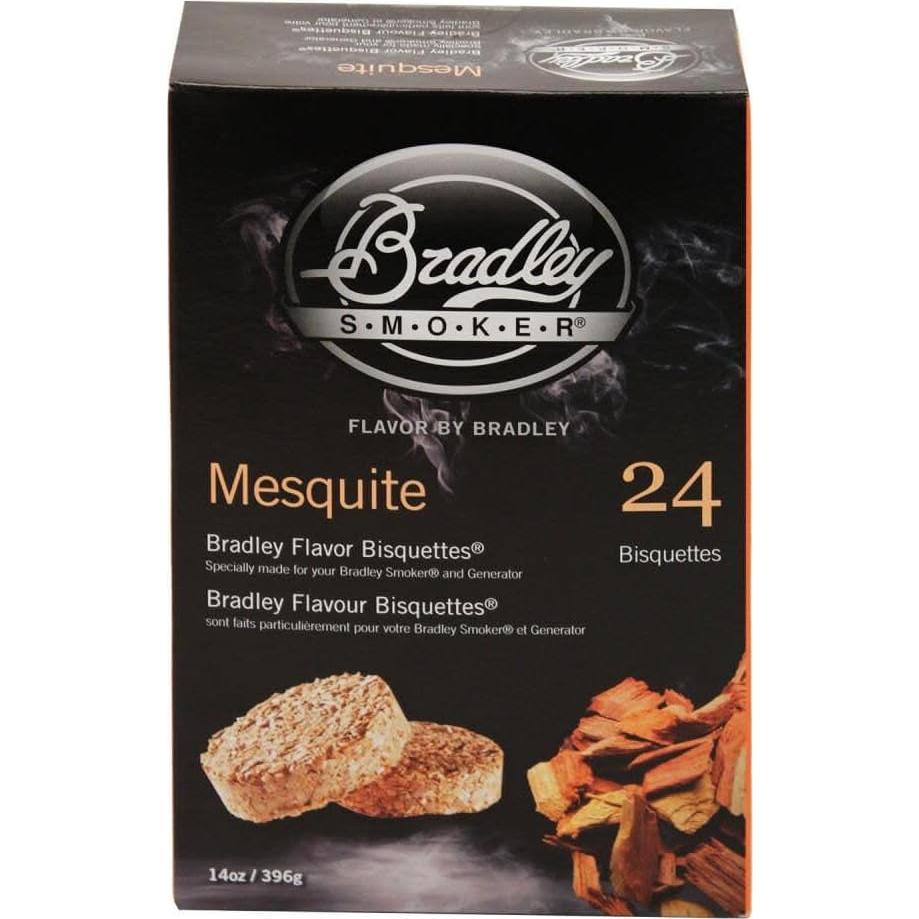 Bisquetas de Madera para Ahumar Bradley Smoker Mesquite 24Pk