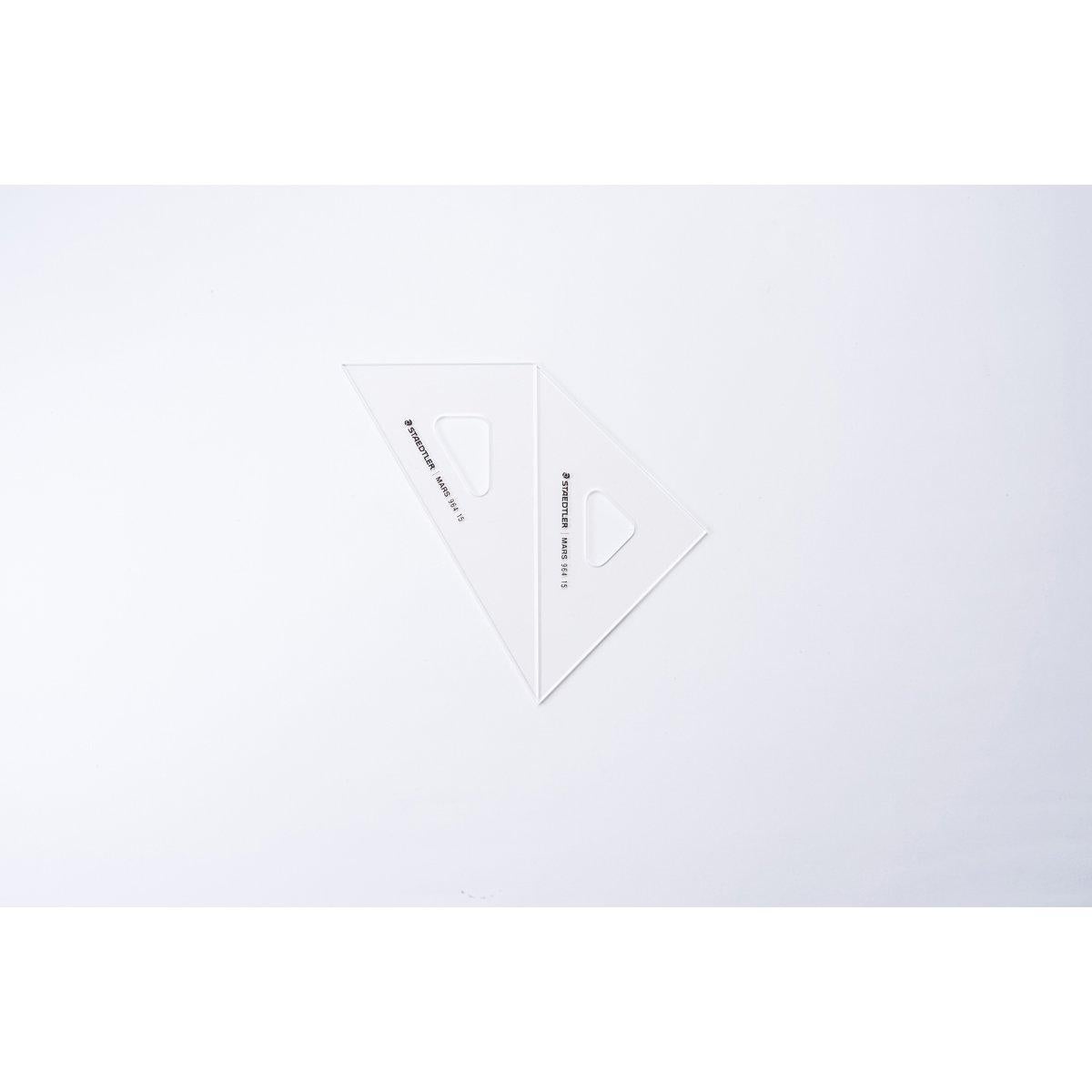 Set de Dibujo Regla Triangular Staedtler 964 15 15 cm