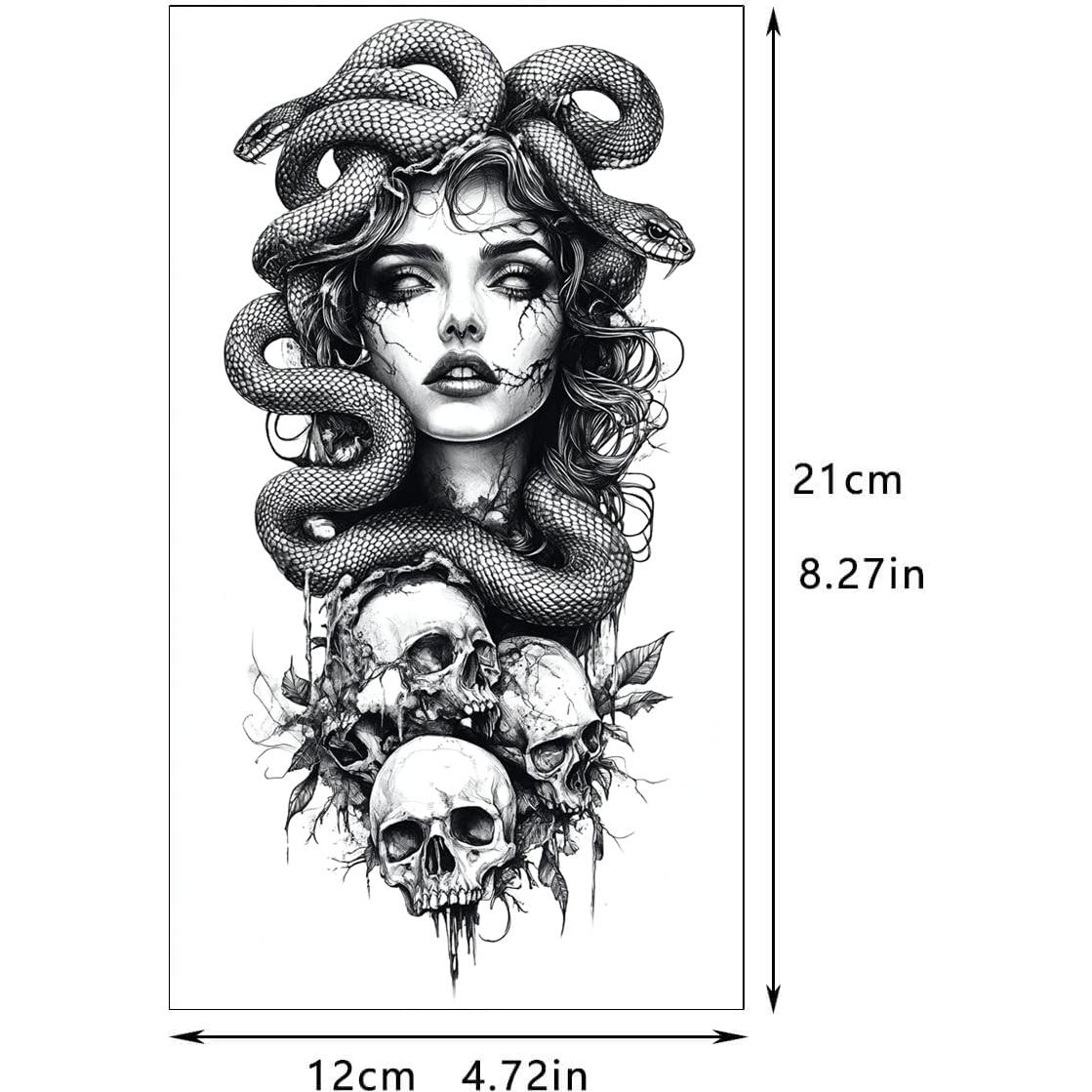 Tatuajes Temporales GLARYYEARS 24-Pack Realistas para Adultos