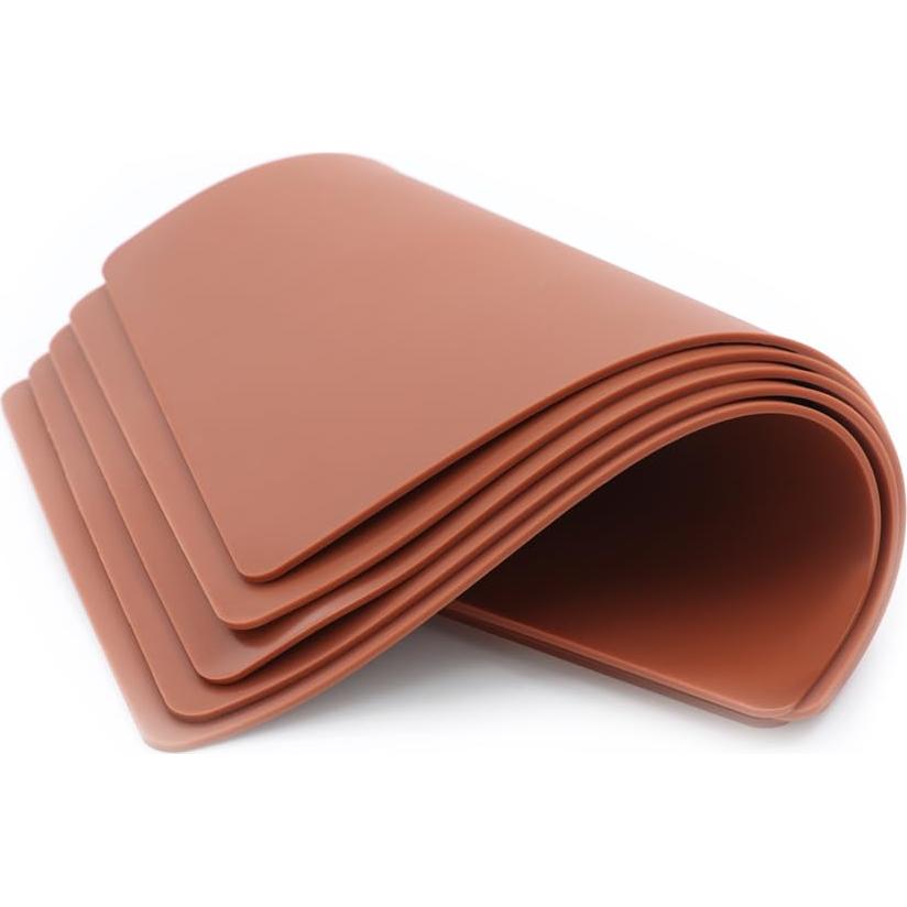 Piel de Práctica Doble Cara 5 Piezas 20.32x30.48 cm Silicona