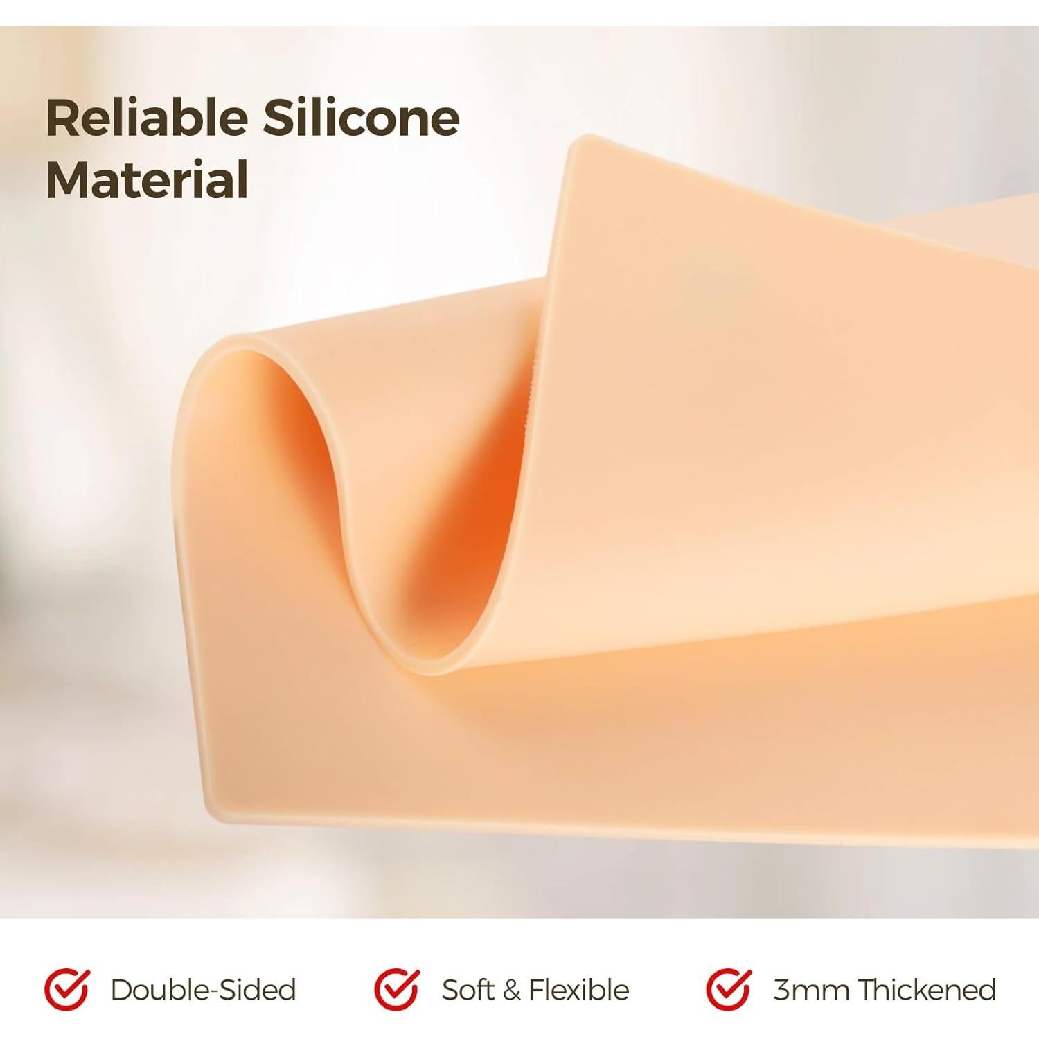 10 Almohadillas de Silicona para Tatuaje Tideme 30.48x20.32cm