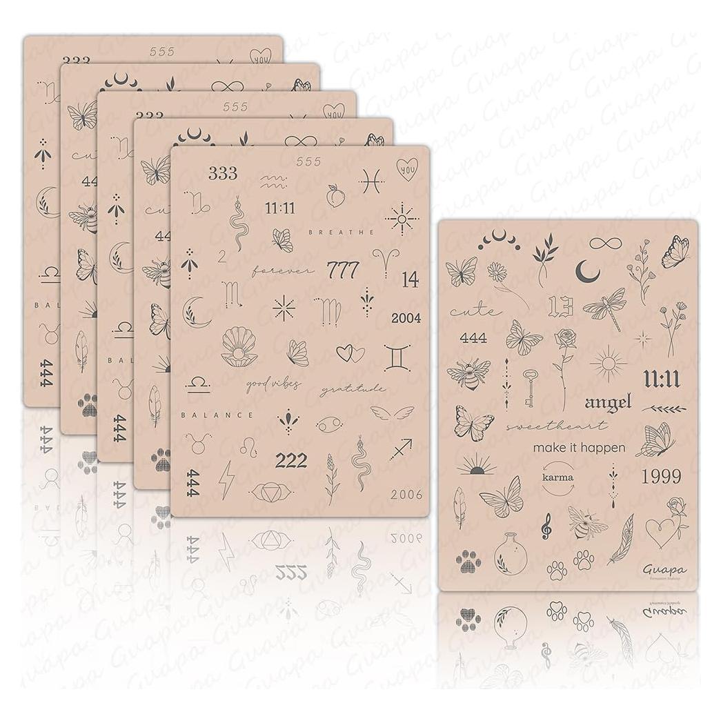 3PCS Almohadillas de Práctica de Tatuaje Rasmet 1.5mm Beige