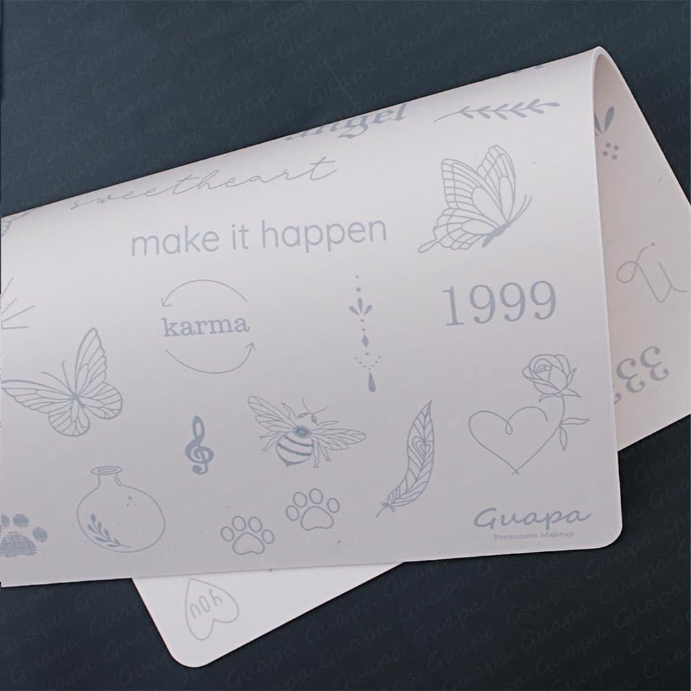 3PCS Almohadillas de Práctica de Tatuaje Rasmet 1.5mm Beige