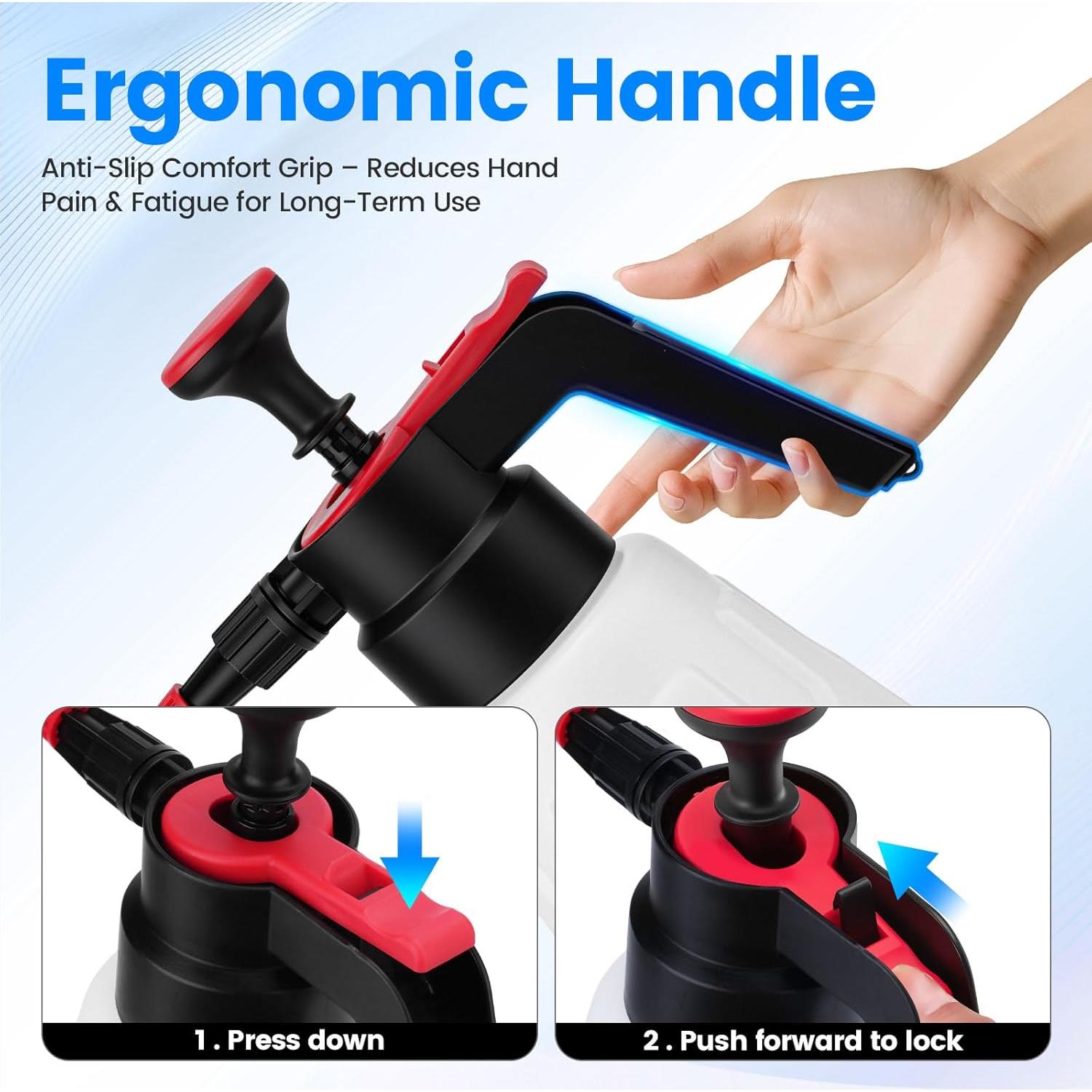 Pulverizador de Espuma de Mano 2L DESPERTAR AW-01 con Boquillas