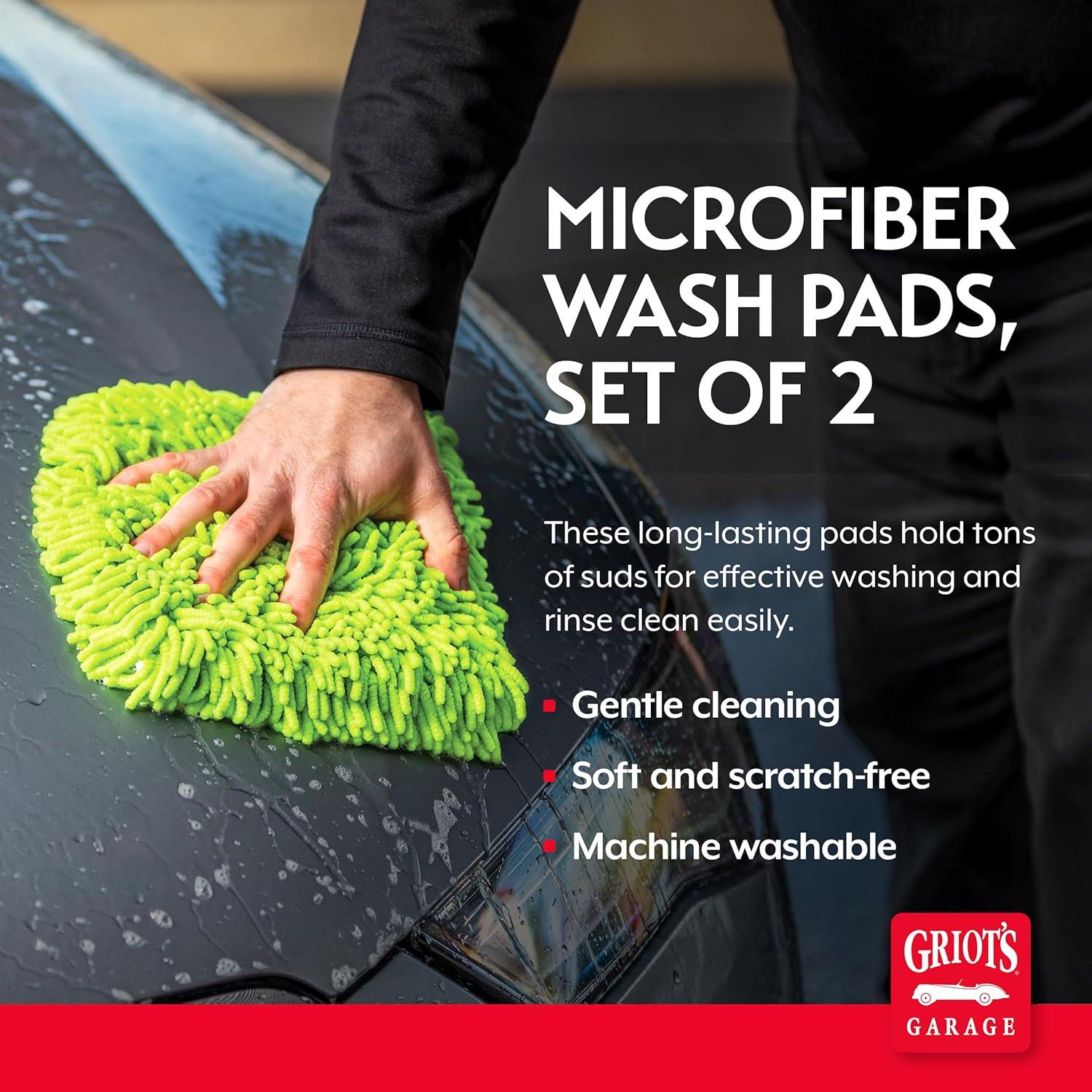 Almohadillas de Microfibra Griot's Garage para Lavado de Autos - Juego de 2