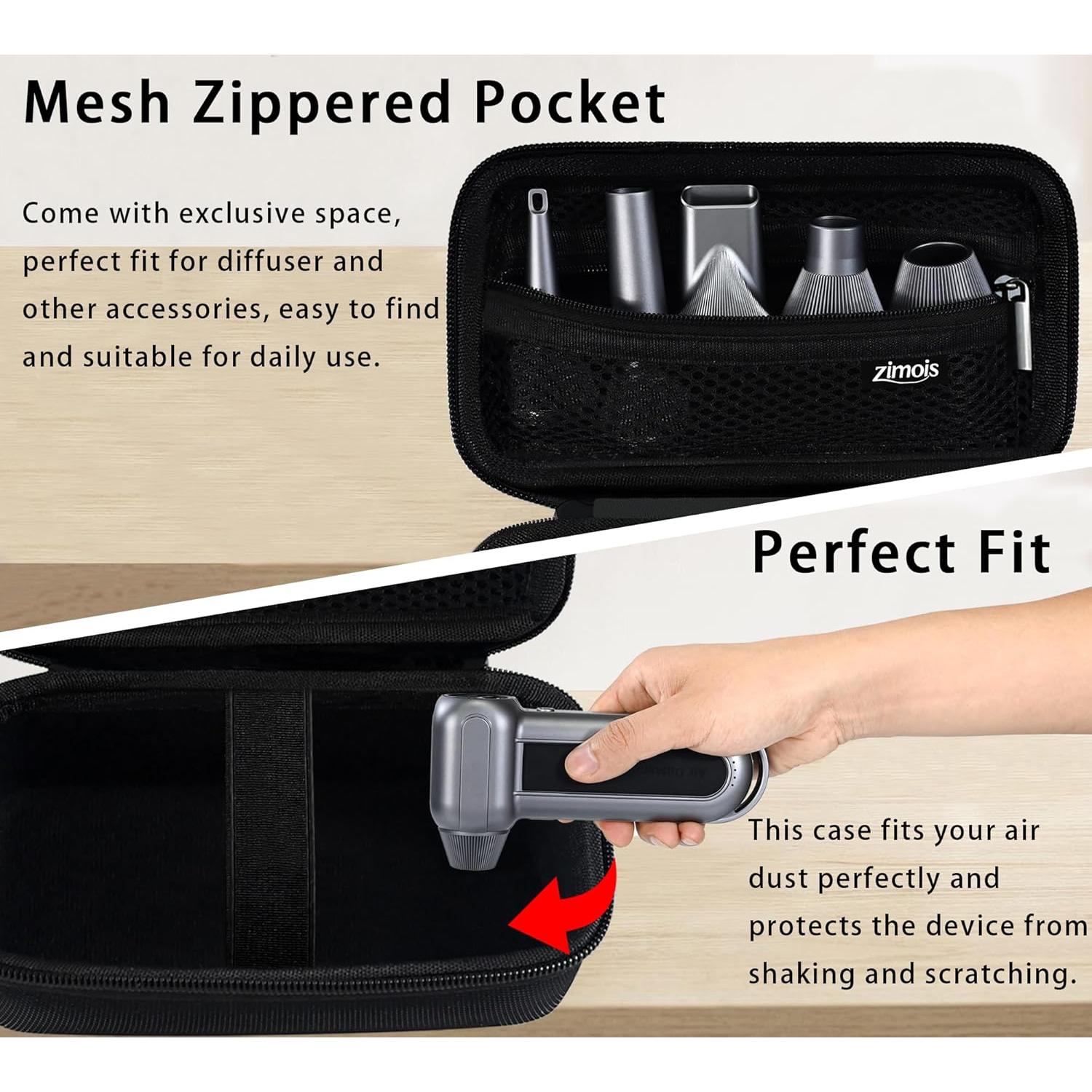 Funda Dura EVA para Soplador de Aire WOLFBOX MF100/MF50