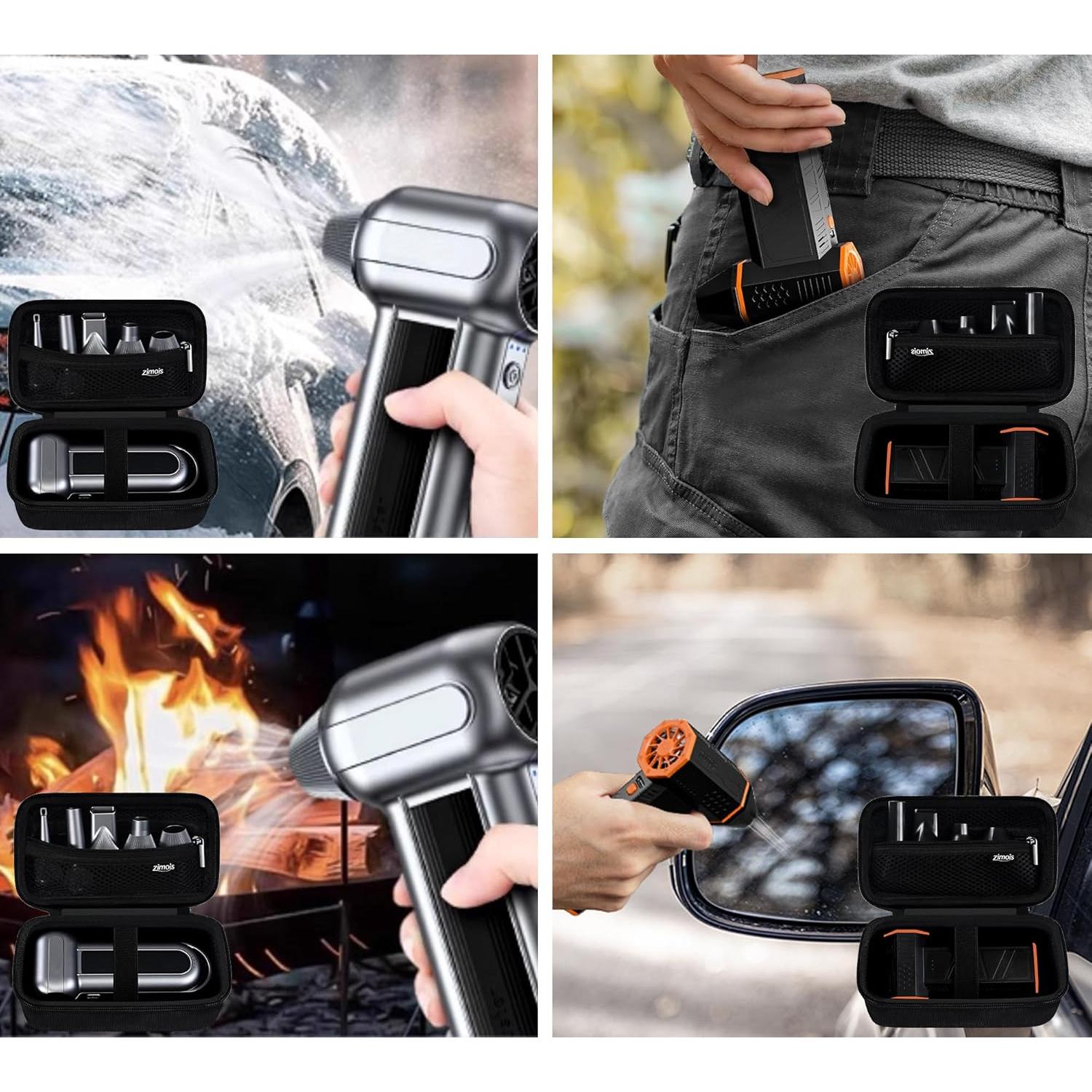 Funda Dura EVA para Soplador de Aire WOLFBOX MF100/MF50