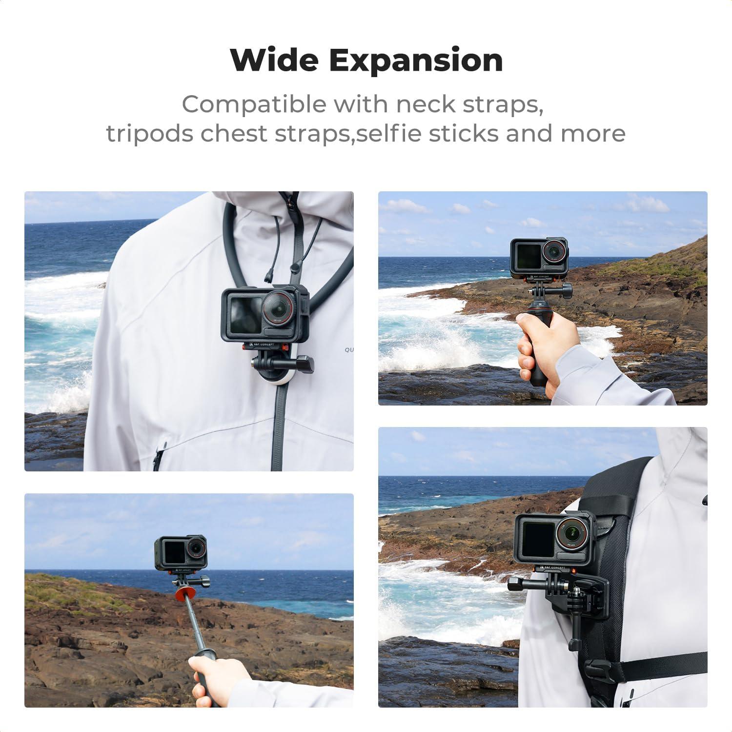 Adaptador Magnético K&F Concept para DJI Osmo Action 3/4/5 Pro