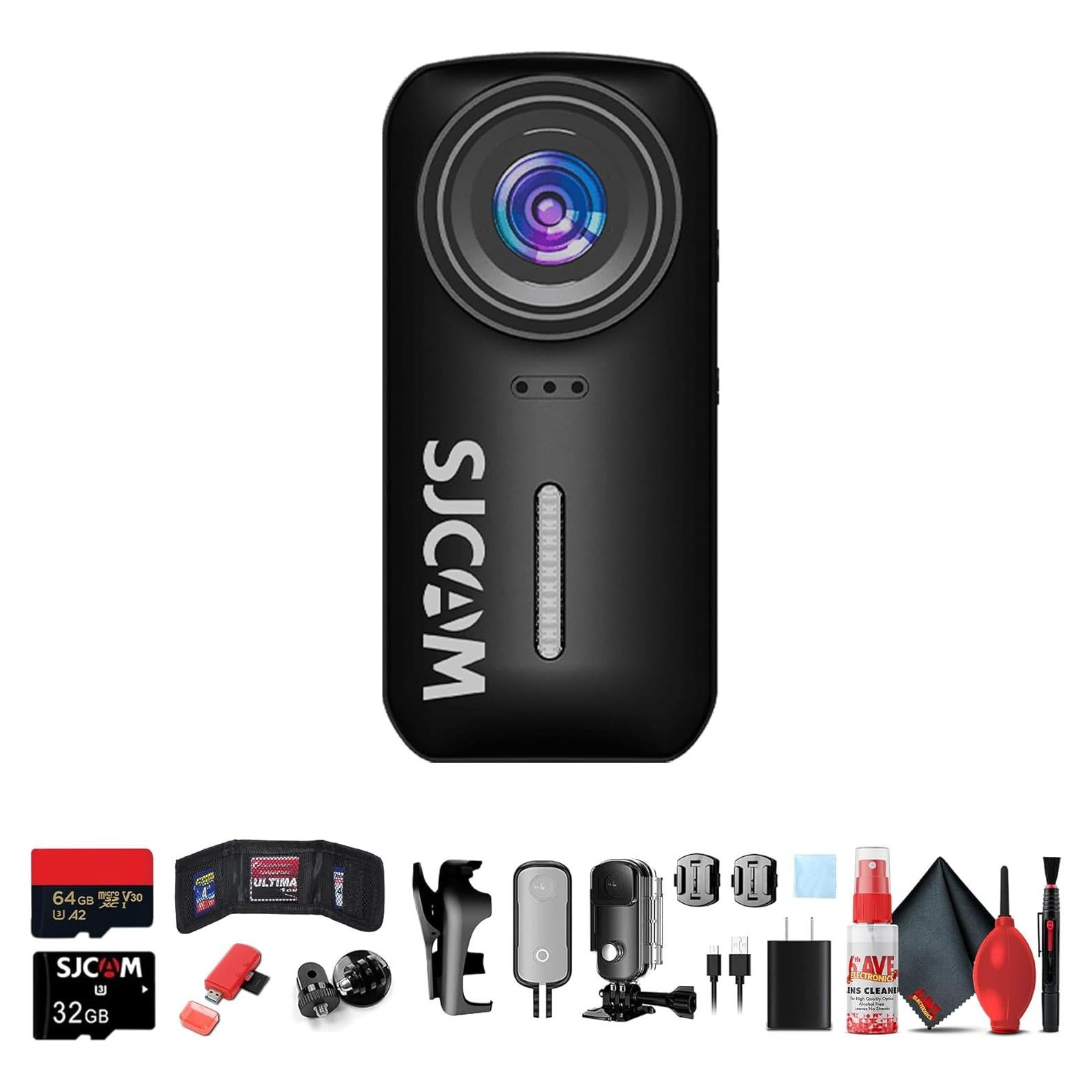 Cámara de Acción SJCAM C110 Plus 4K con Accesorios Incluidos